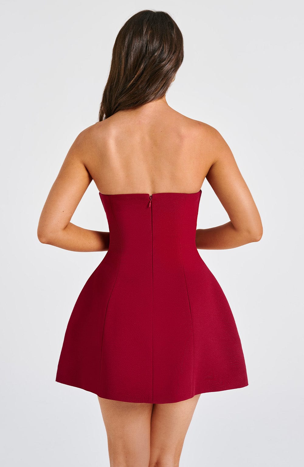 minilena Asha Mini Dress Wine