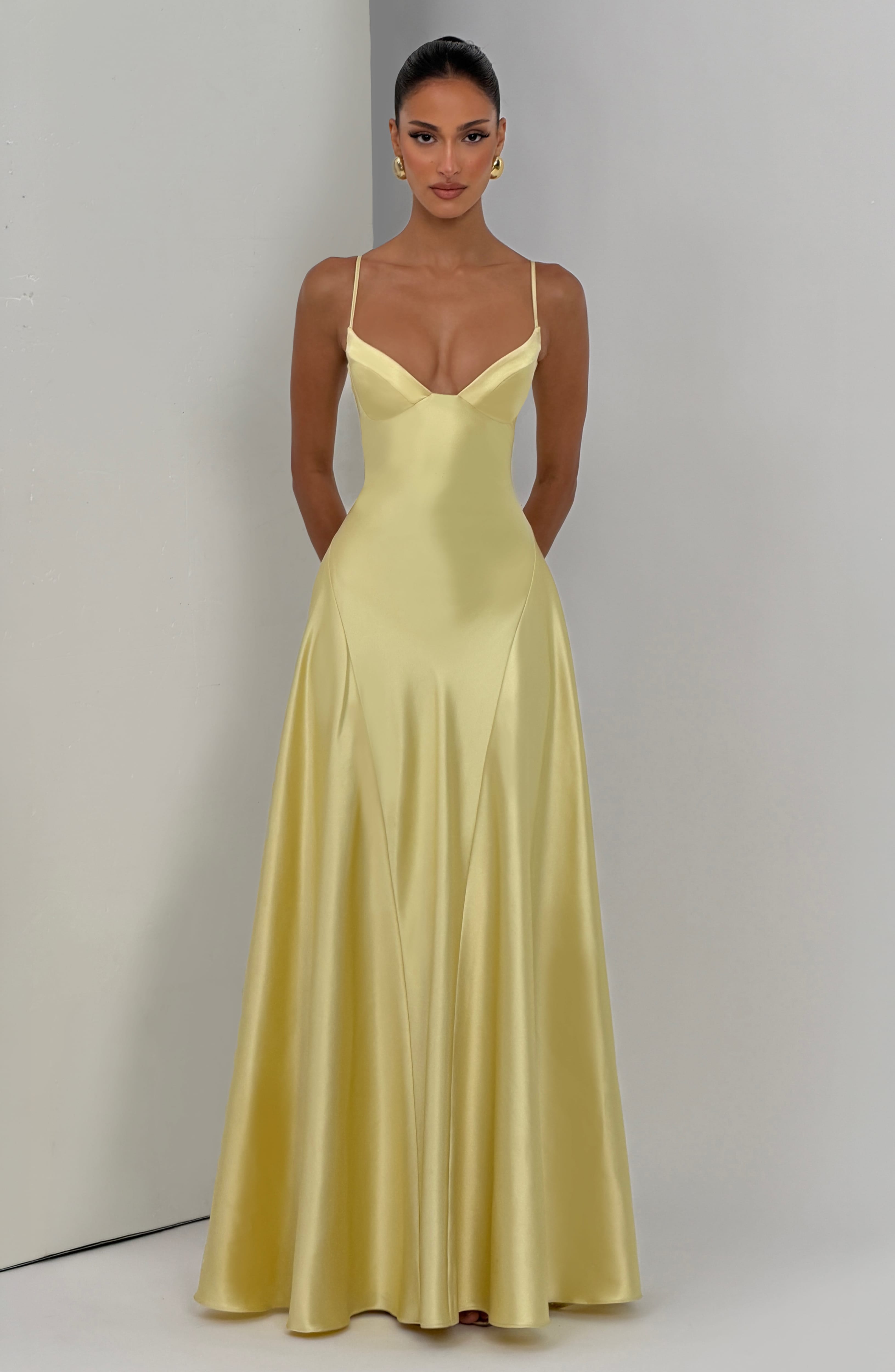 minilena Asterin Maxi Dress Lemon