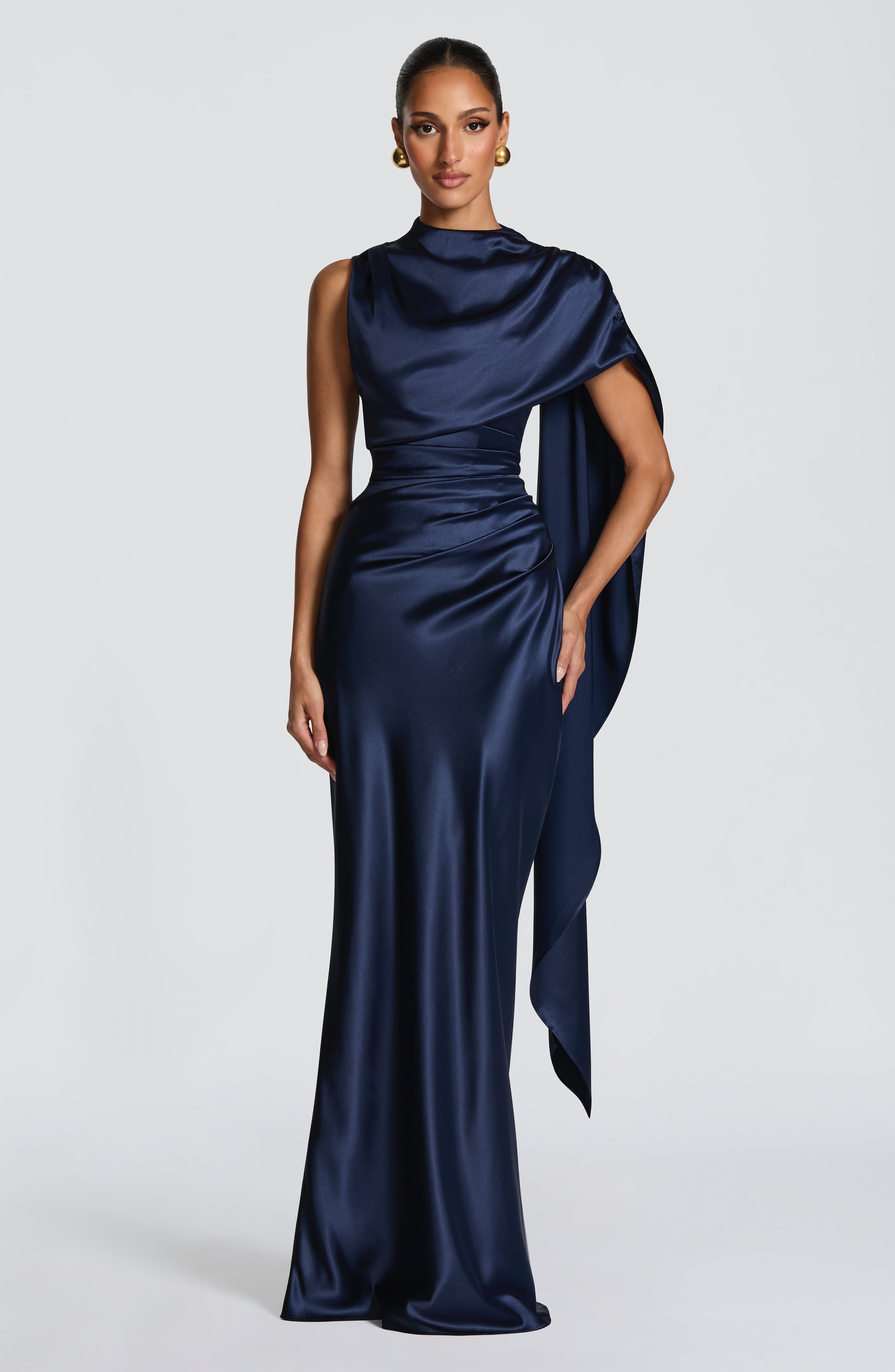 minilena Avendra Maxi Dress Navy
