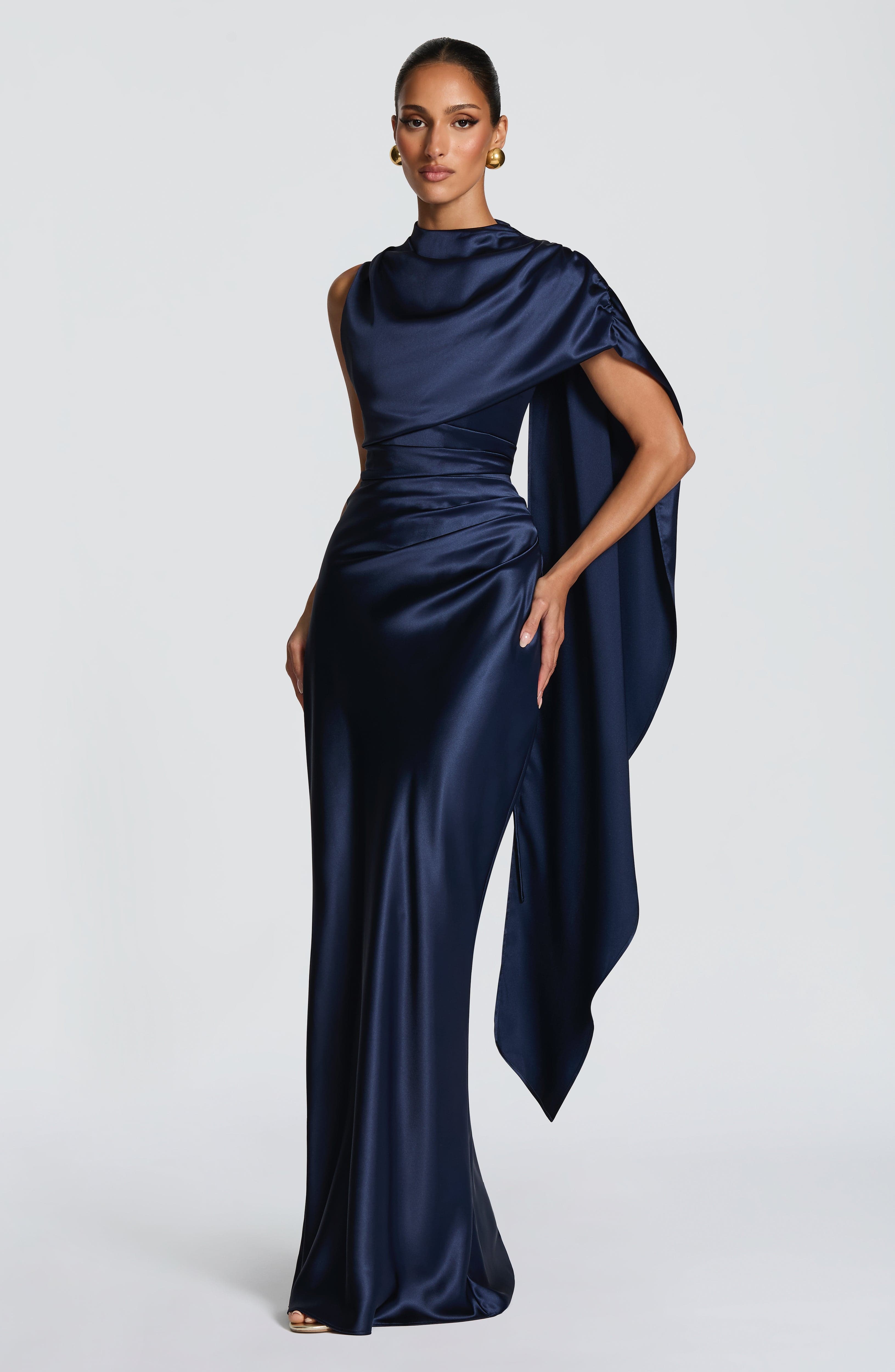 minilena Avendra Maxi Dress Navy