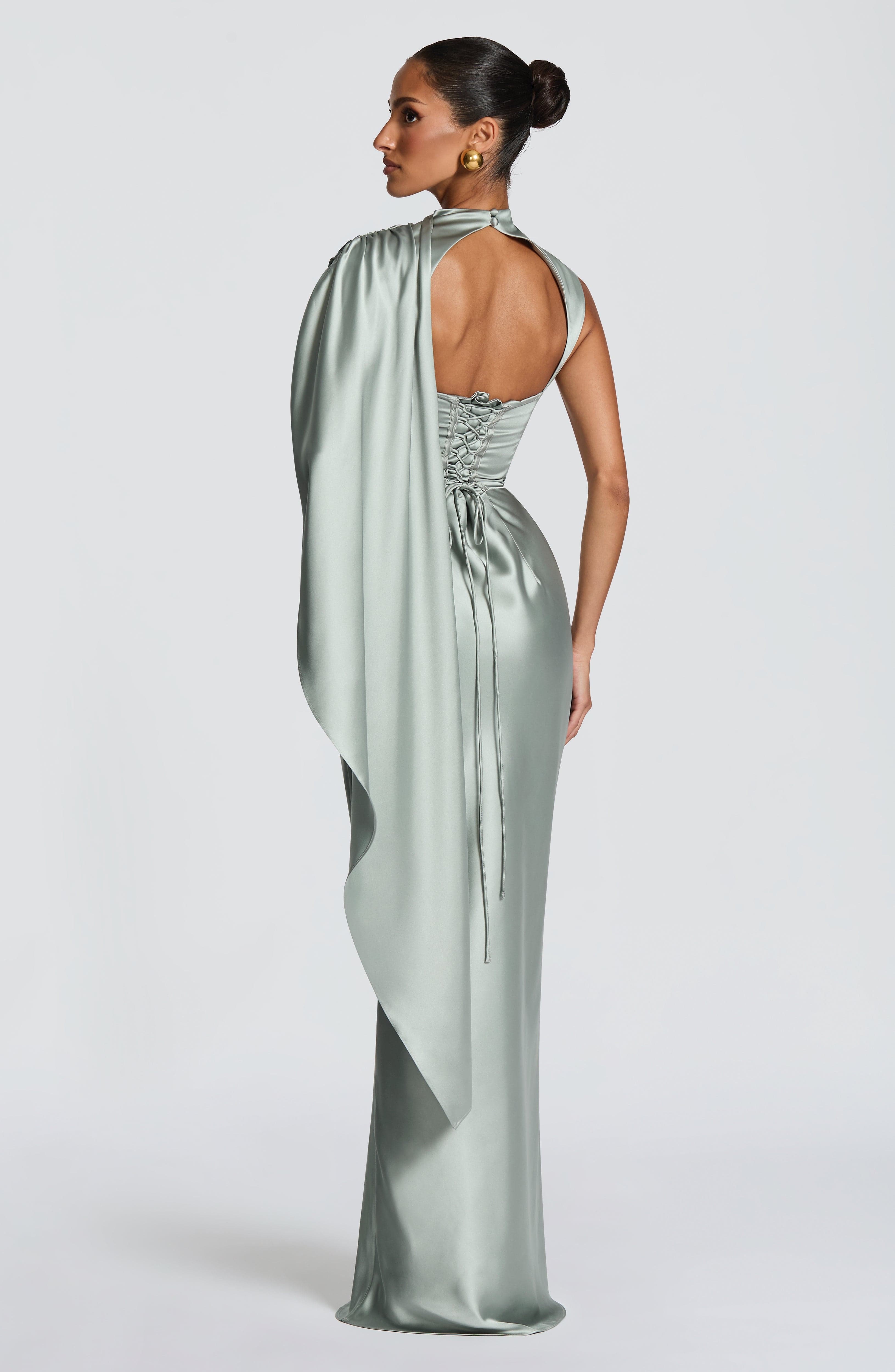 minilena Avendra Maxi Dress Sage