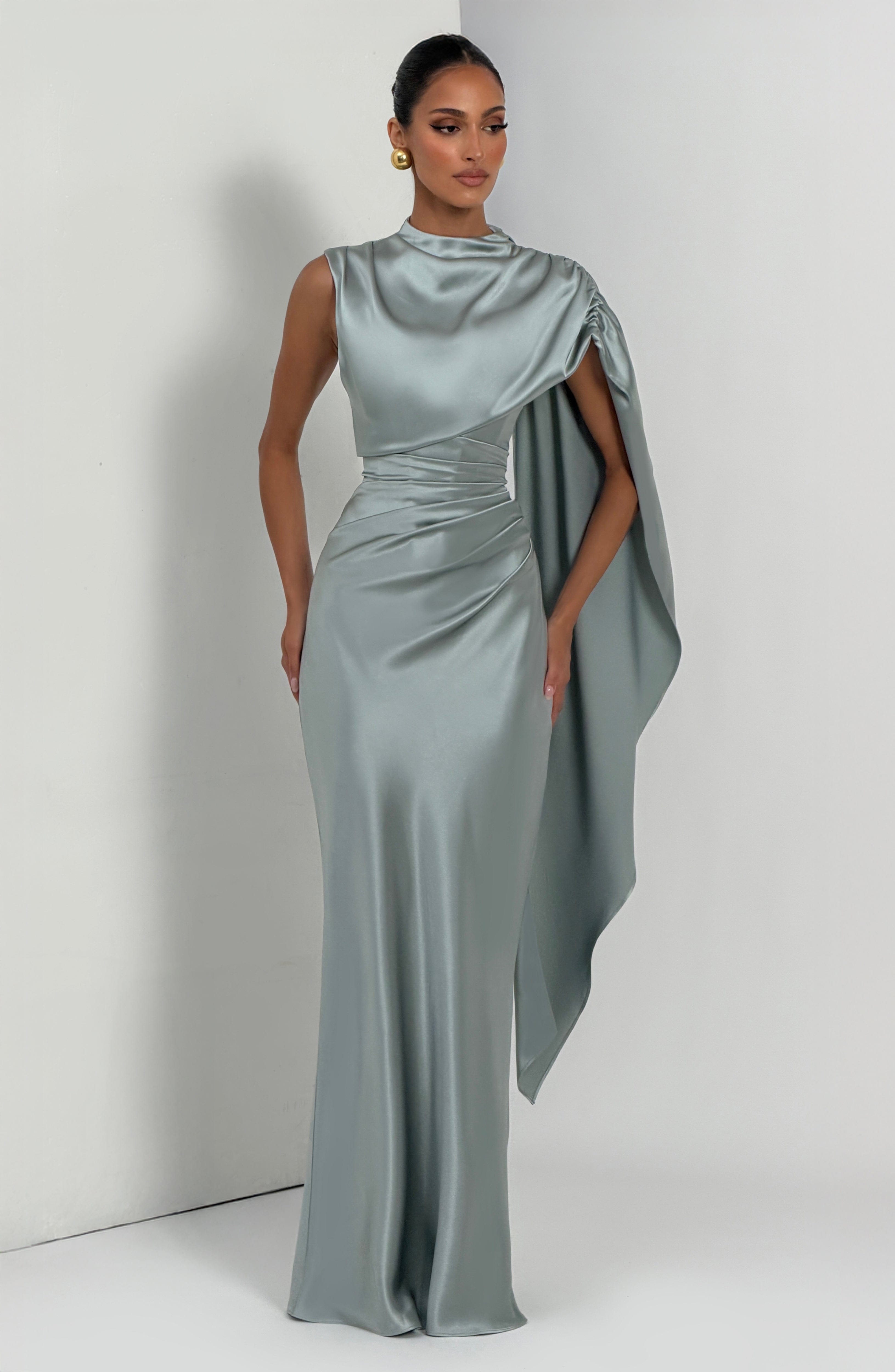 minilena Avendra Maxi Dress Sage