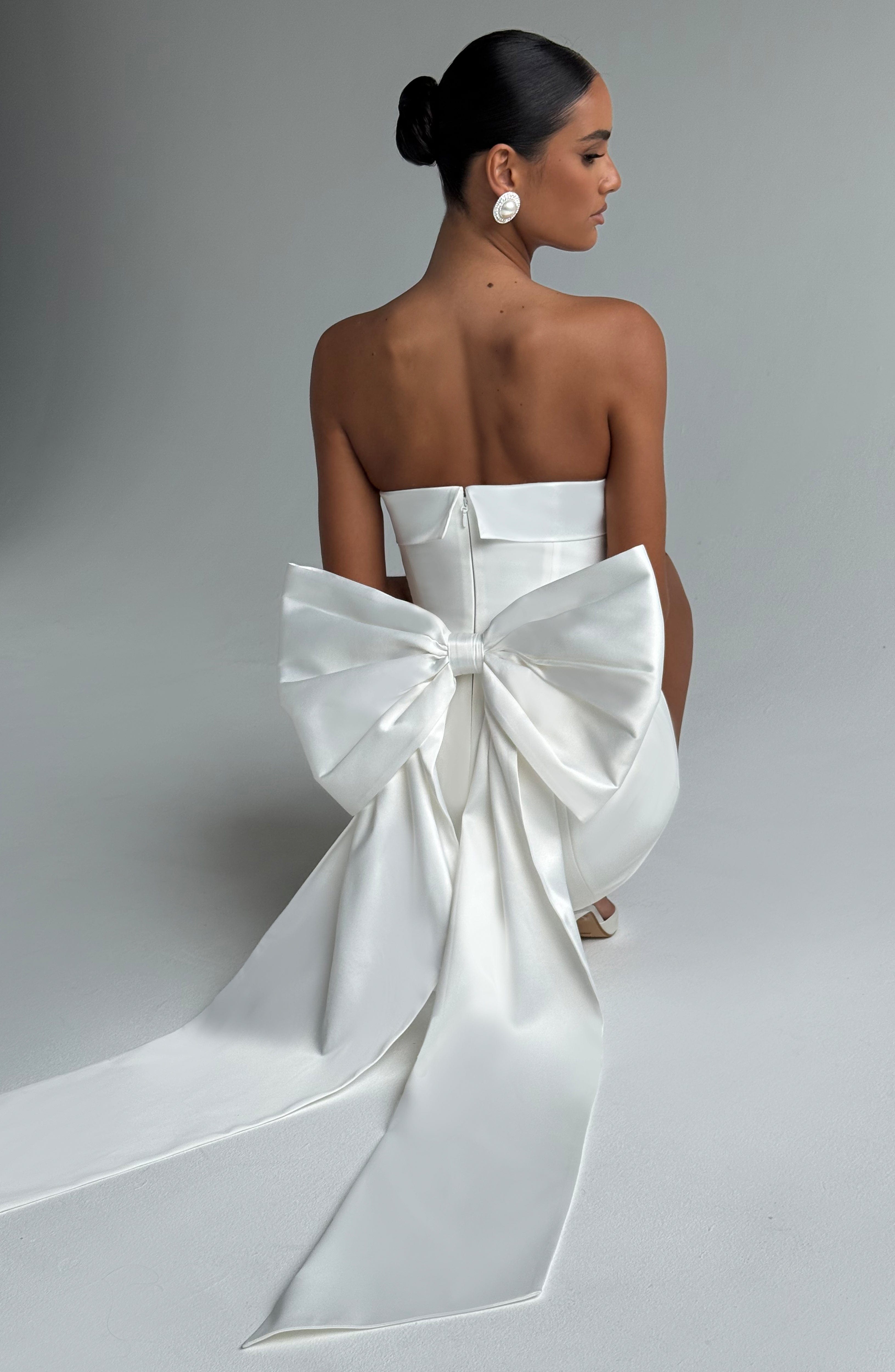minilena Barbara Mini Dress Ivory