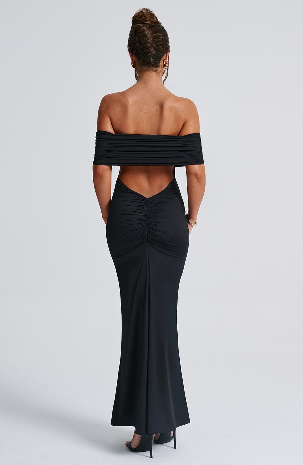 minilena Belinda Maxi Dress Black