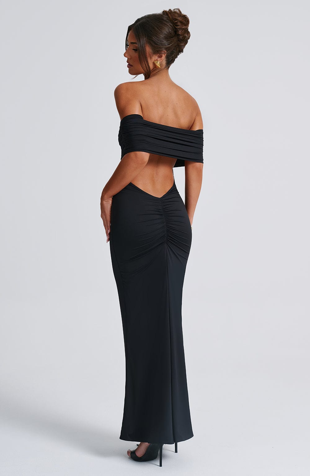 minilena Belinda Maxi Dress Black