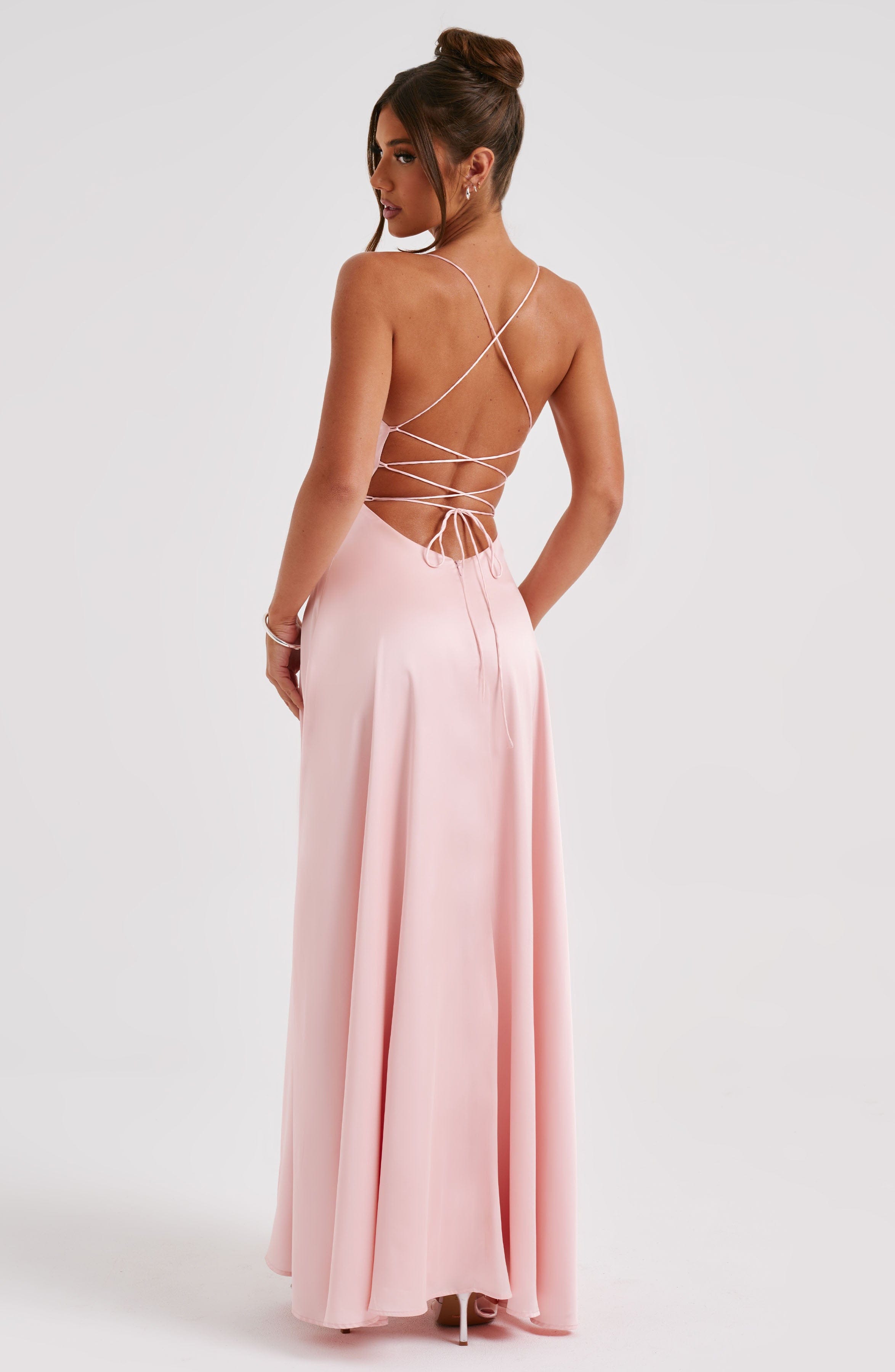 minilena Bethany Maxi Dress Blush
