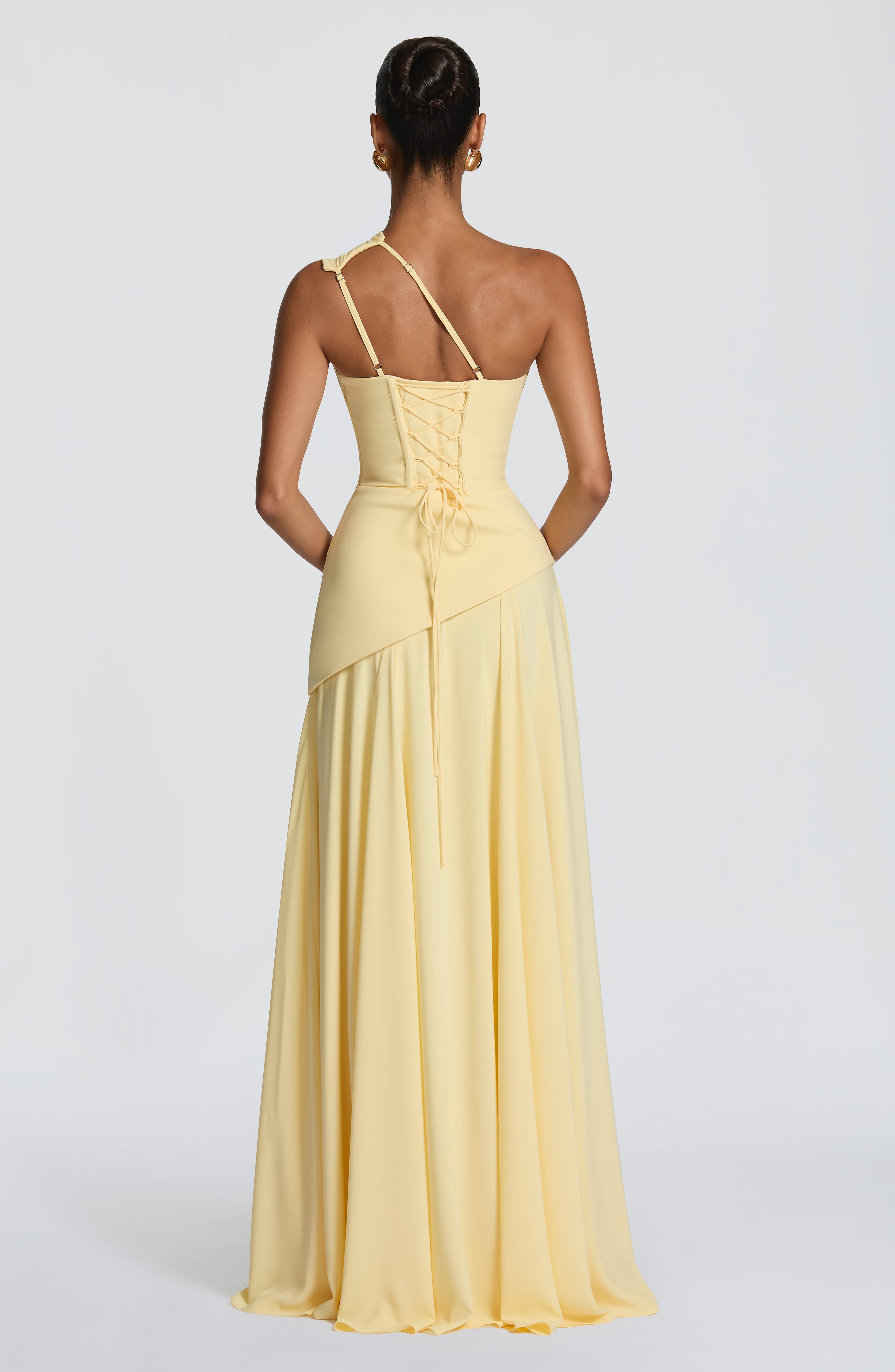 minilena Bianca Maxi Dress Lemon