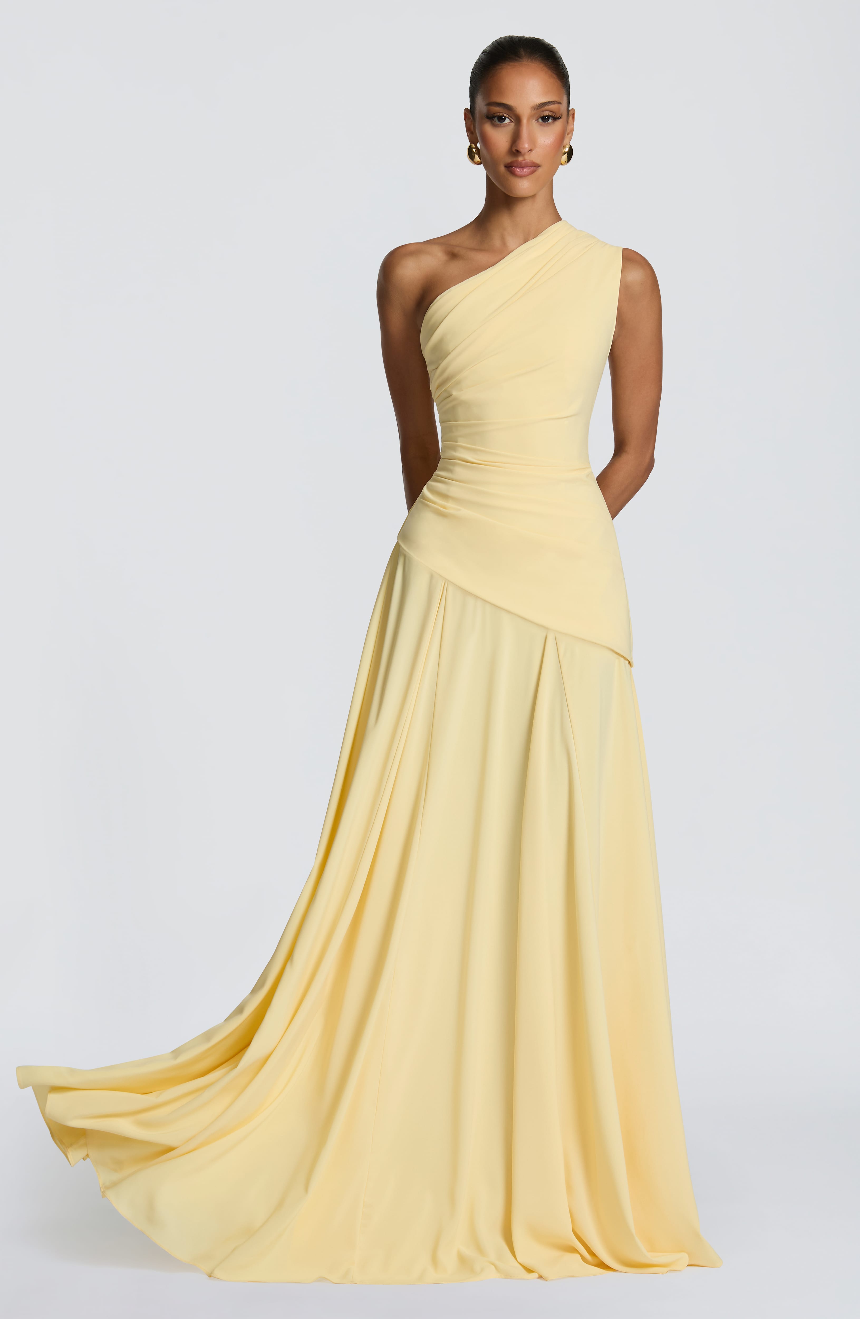 minilena Bianca Maxi Dress Lemon