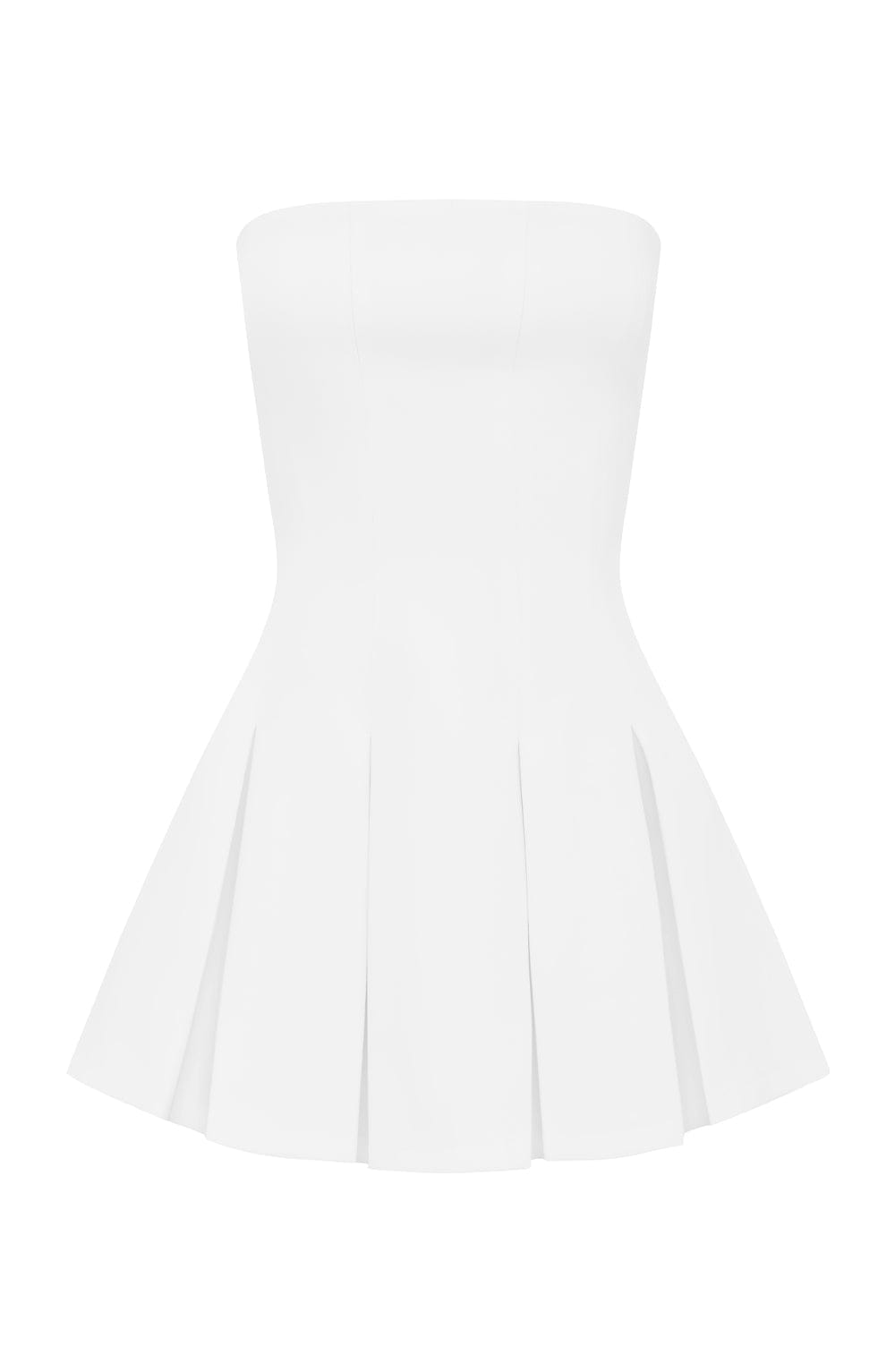 minilena Bryony Mini Dress Ivory