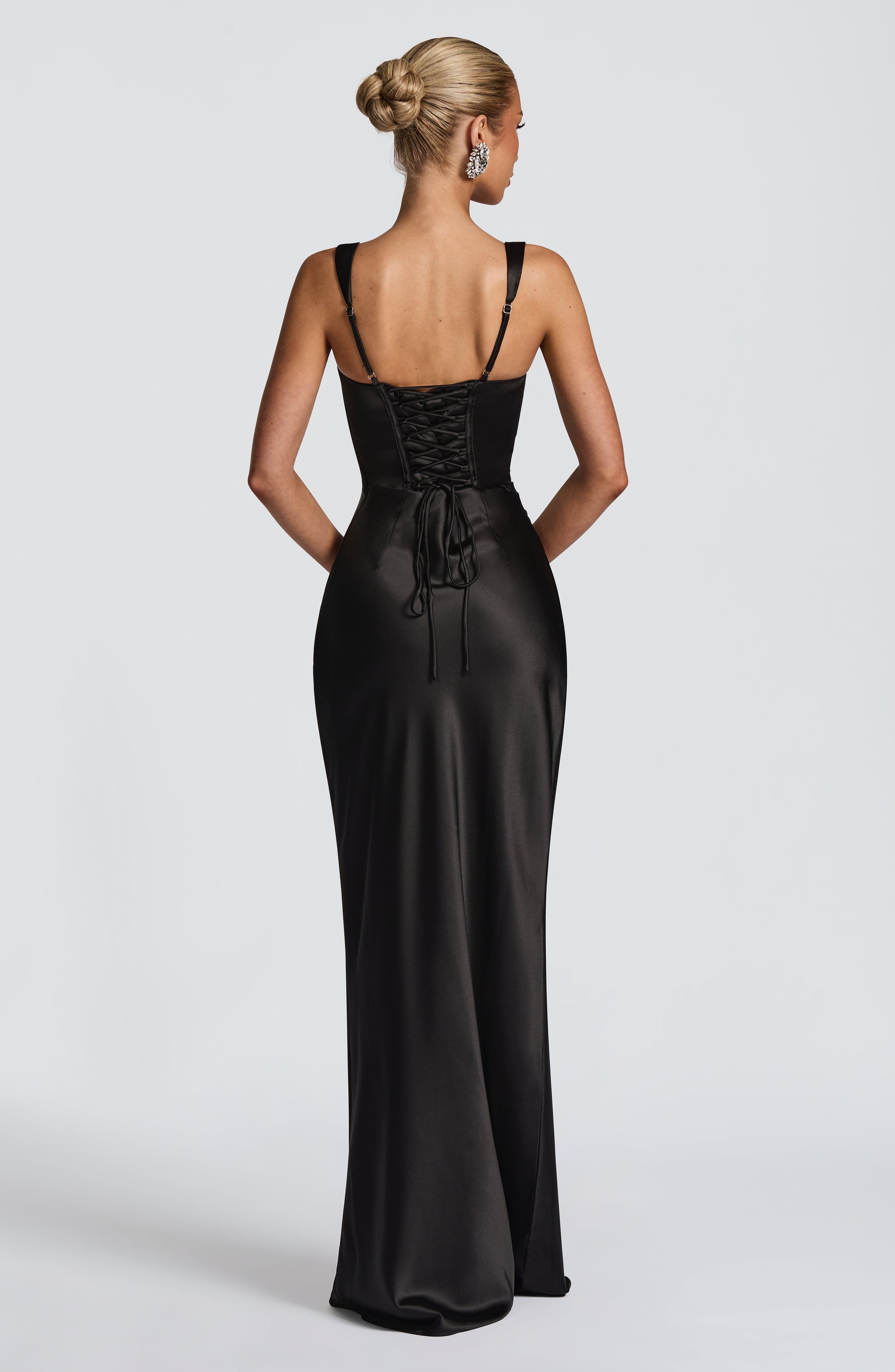 minilena Calanthe Maxi Dress Black