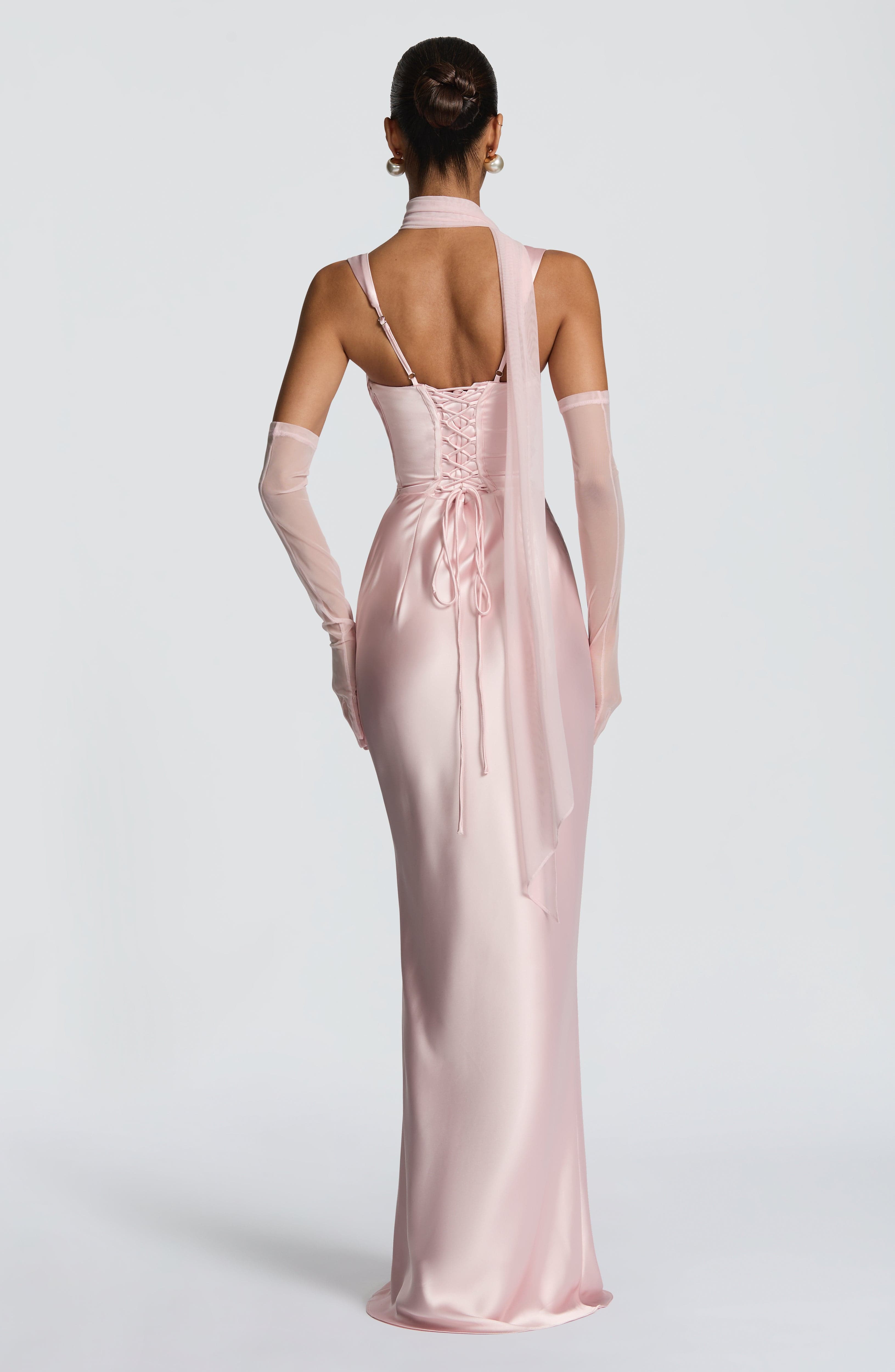 minilena Calanthe Maxi Dress Blush