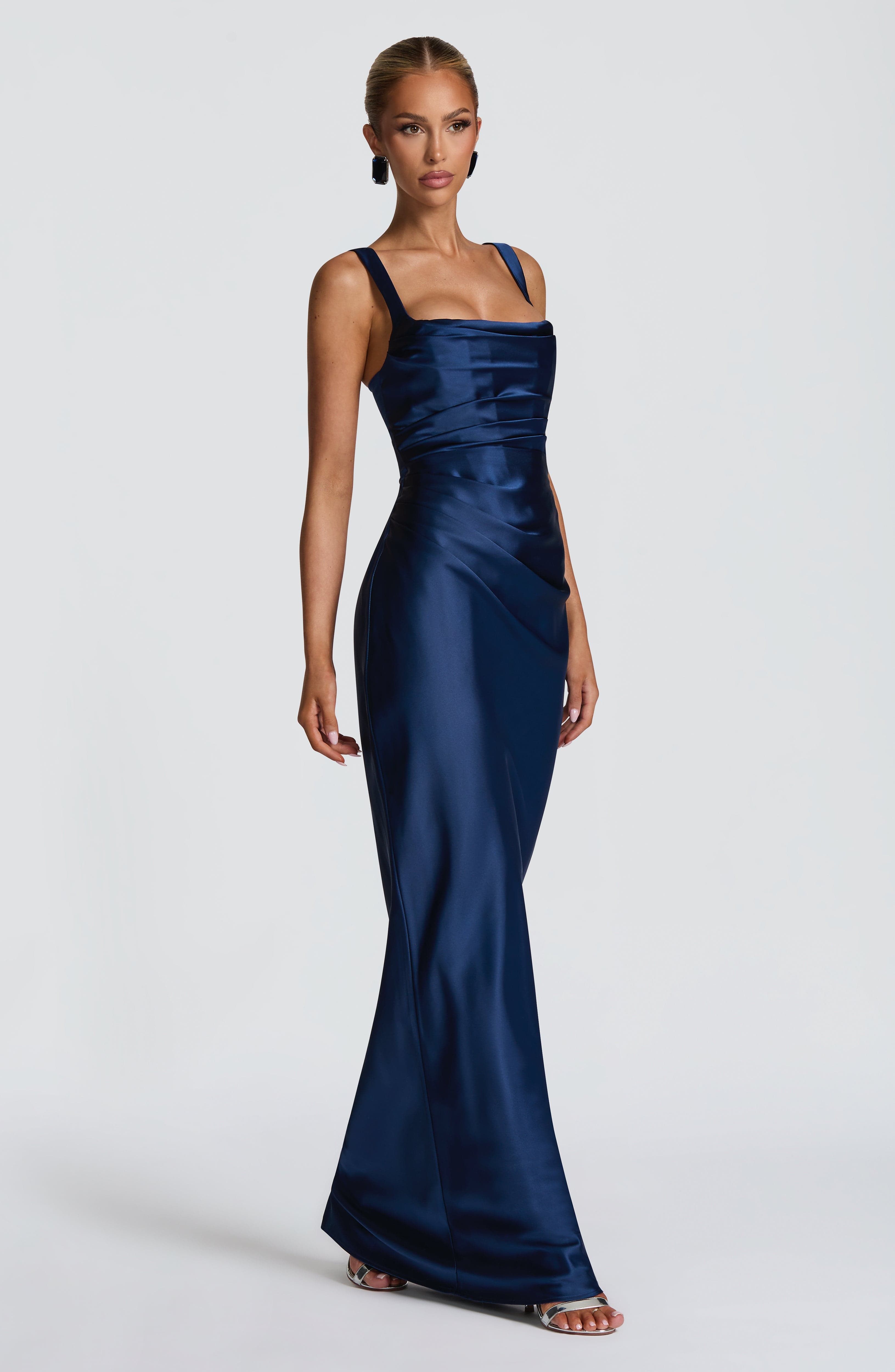 minilena Calanthe Maxi Dress Navy