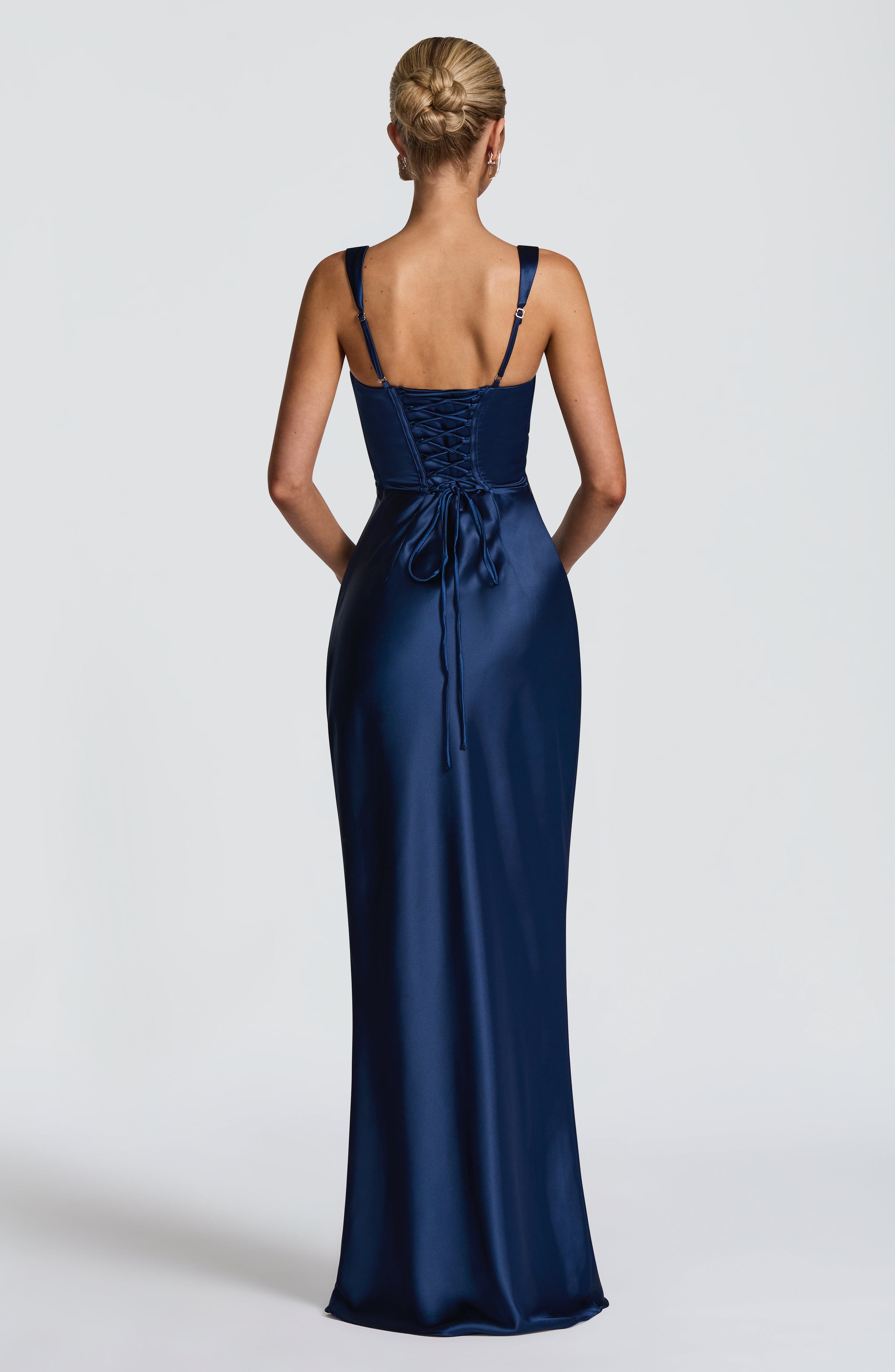 minilena Calanthe Maxi Dress Navy