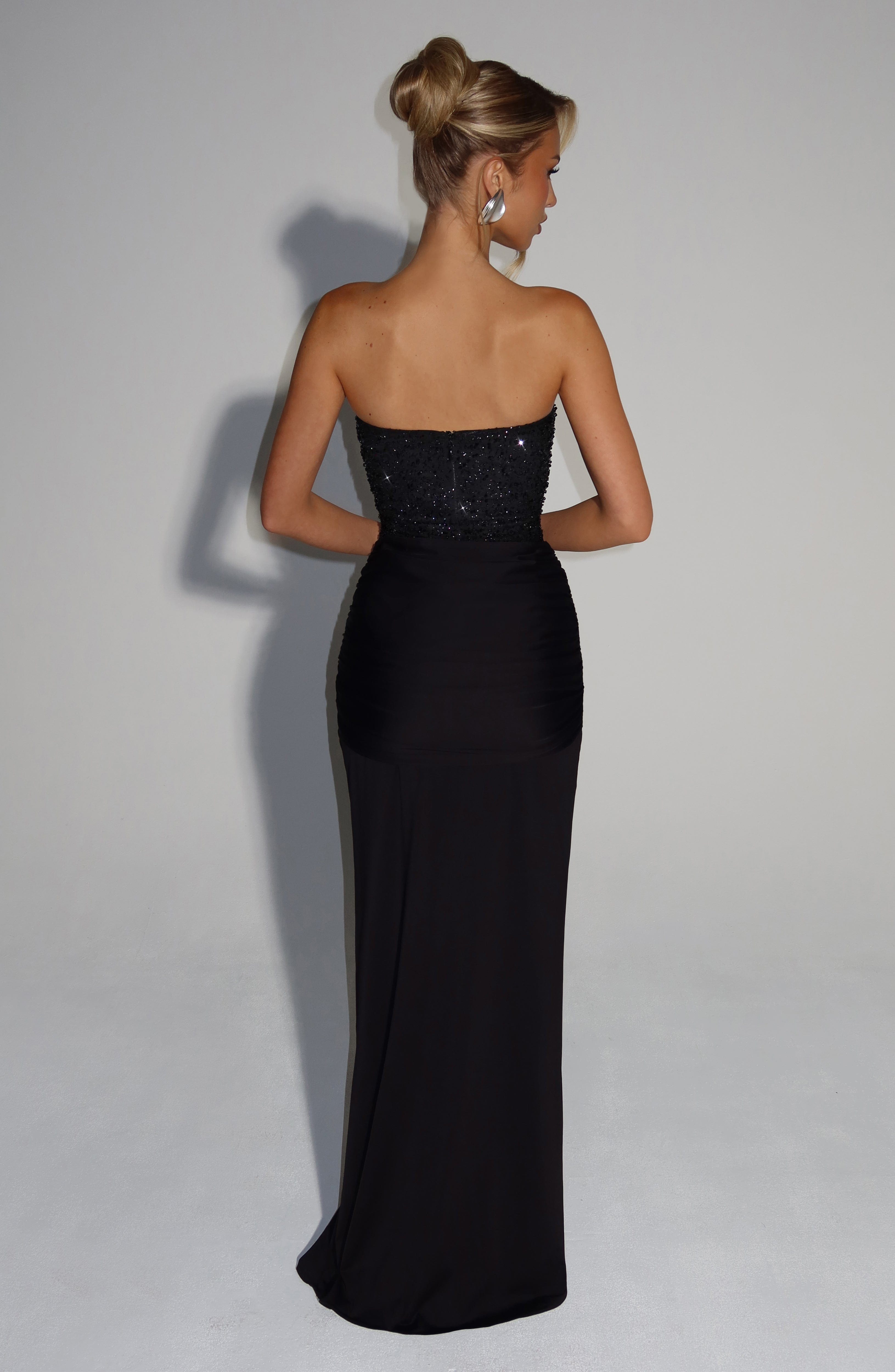 minilena Carina Maxi Dress Black