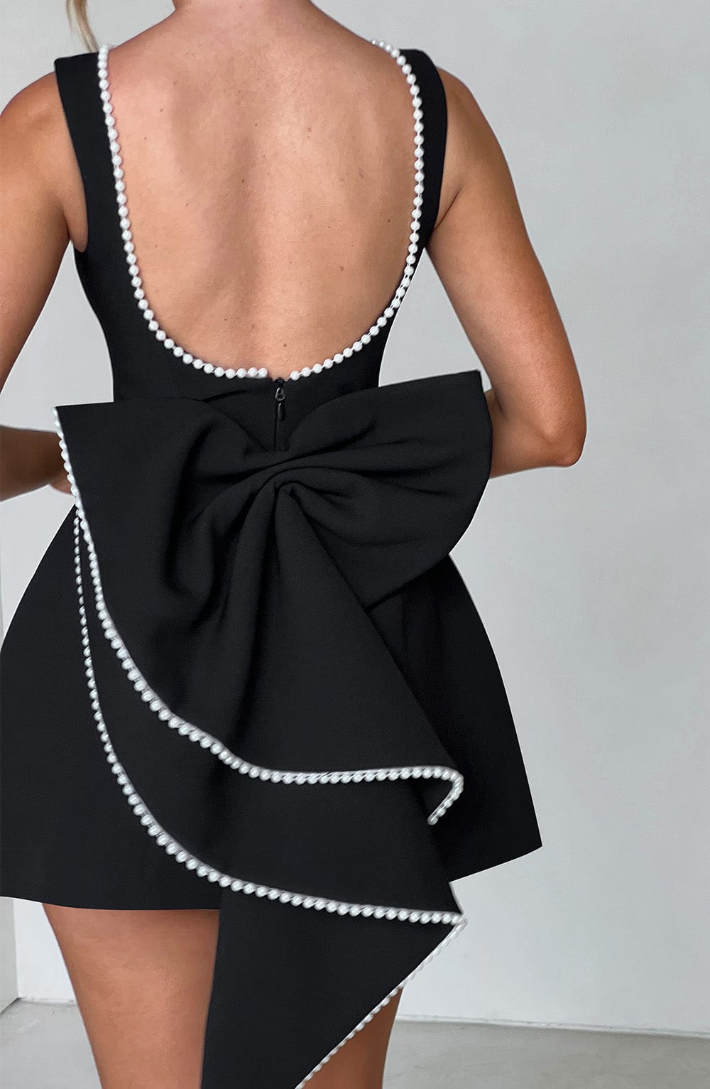 minilena Carrie Mini Dress Black