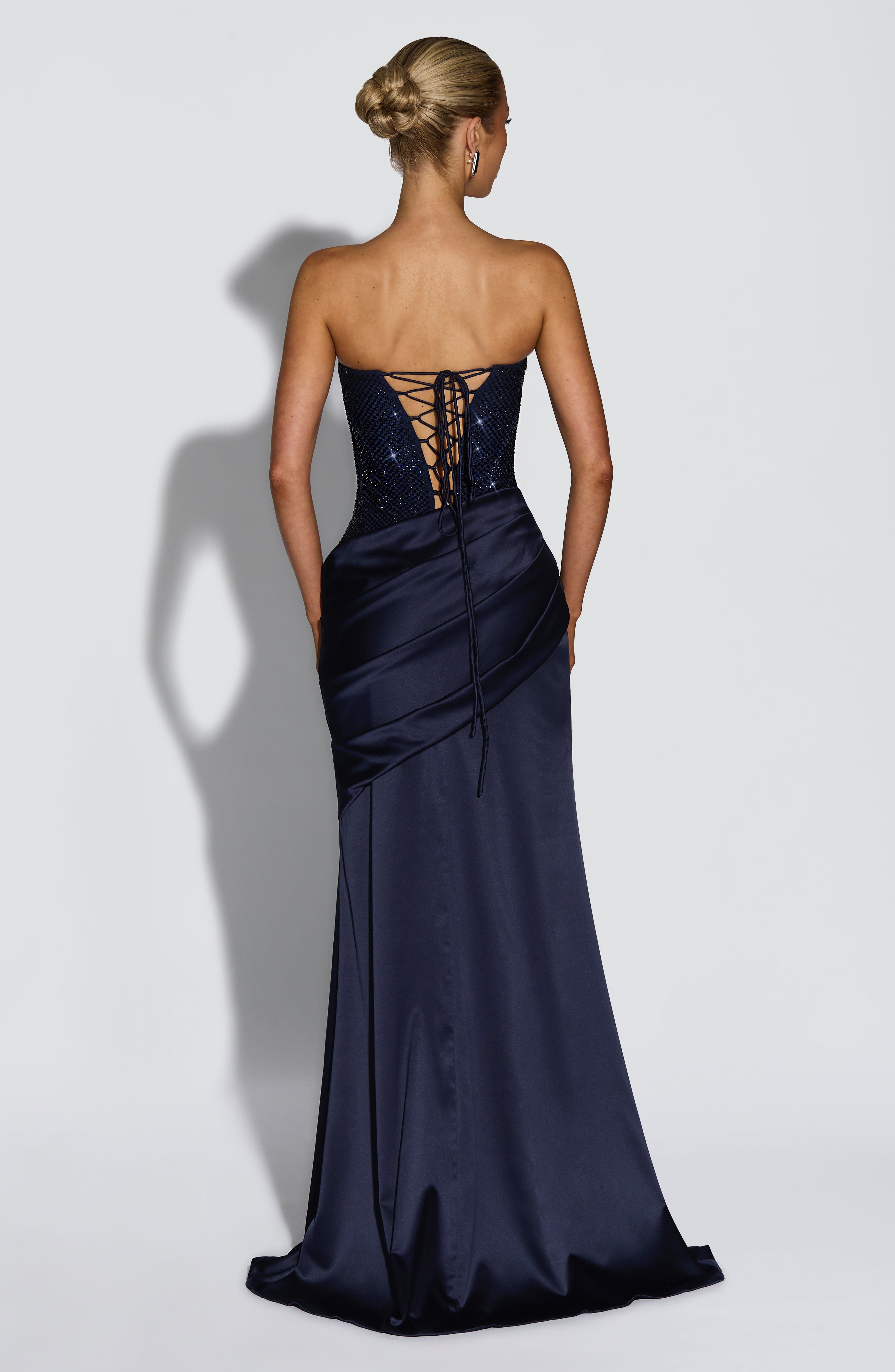 minilena Celestia Maxi Dress Navy