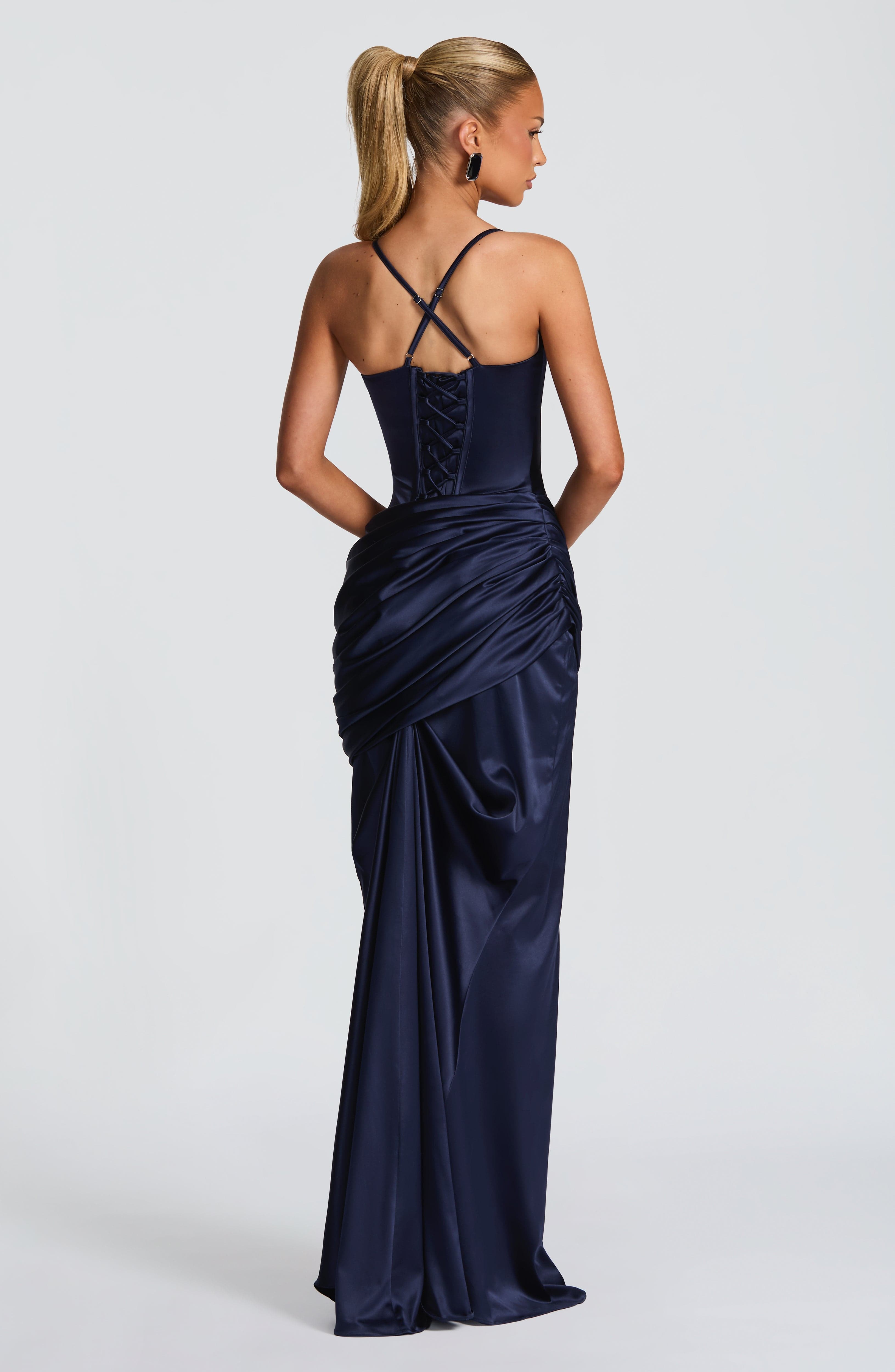 minilena Connie Gown Navy