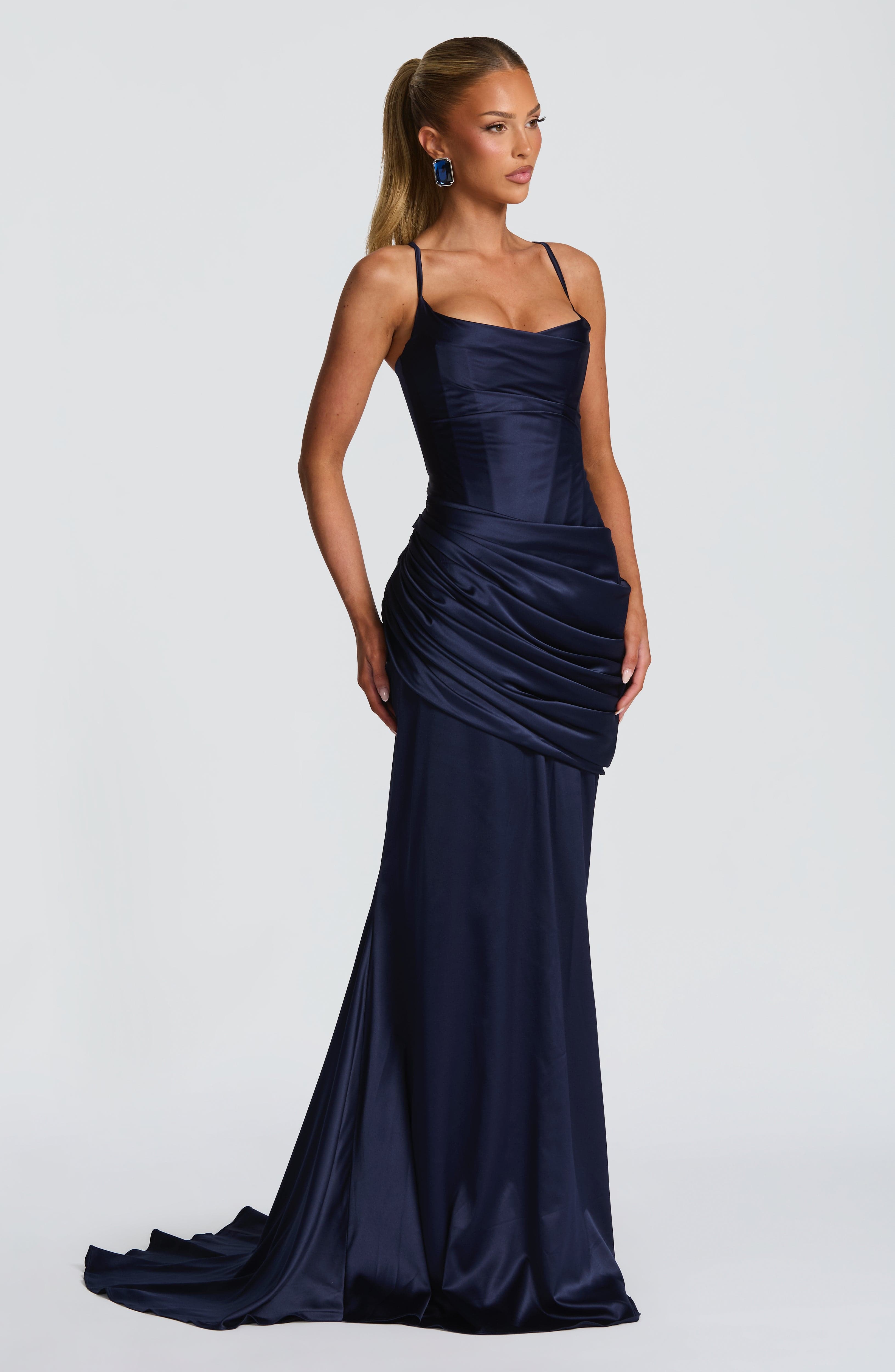 minilena Connie Gown Navy