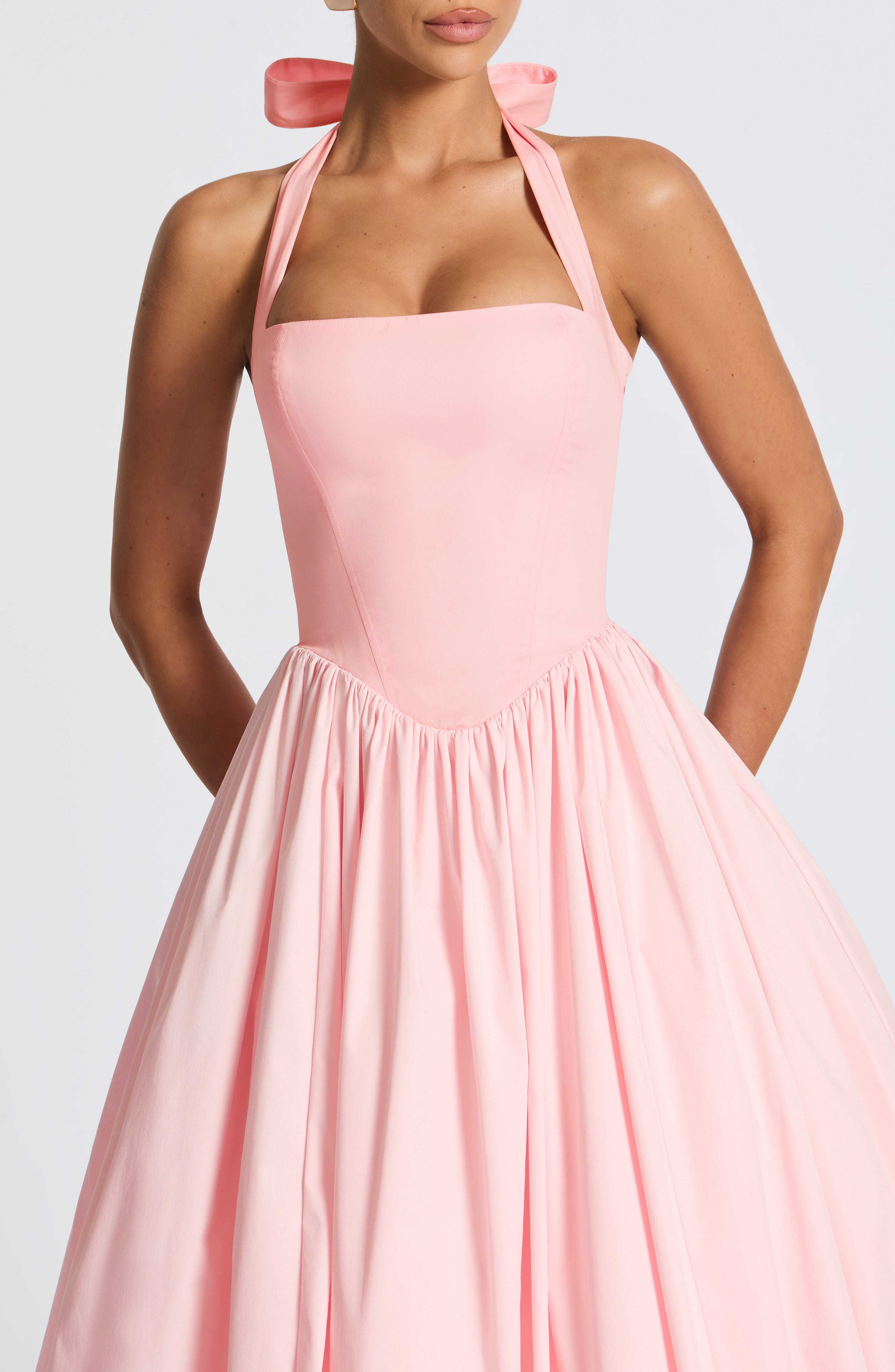 minilena Cressida Midi Dress Blush