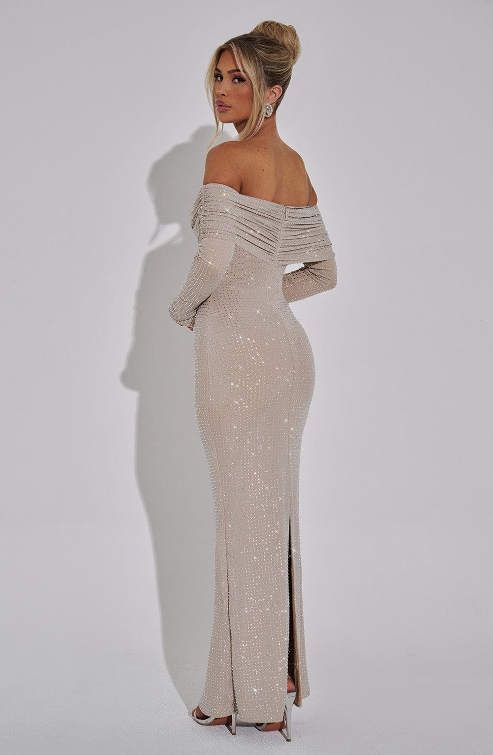 minilena Cyprus Maxi Dress Nude