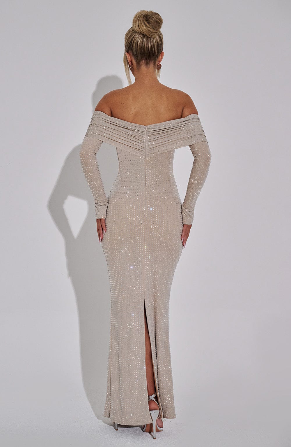 minilena Cyprus Maxi Dress Nude