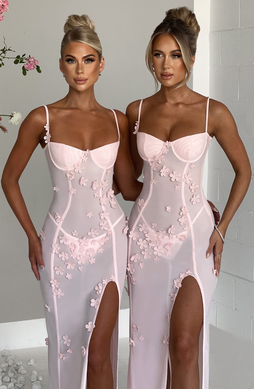 minilena Dalary Maxi Dress Blush