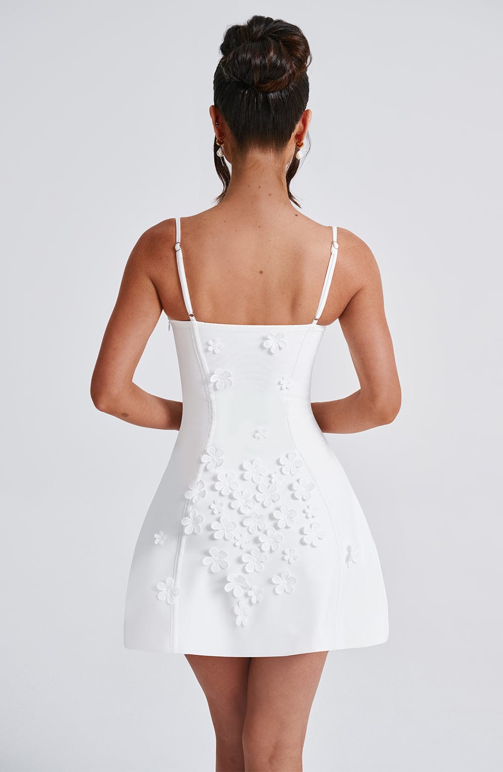 minilena Dalary Mini Dress Ivory
