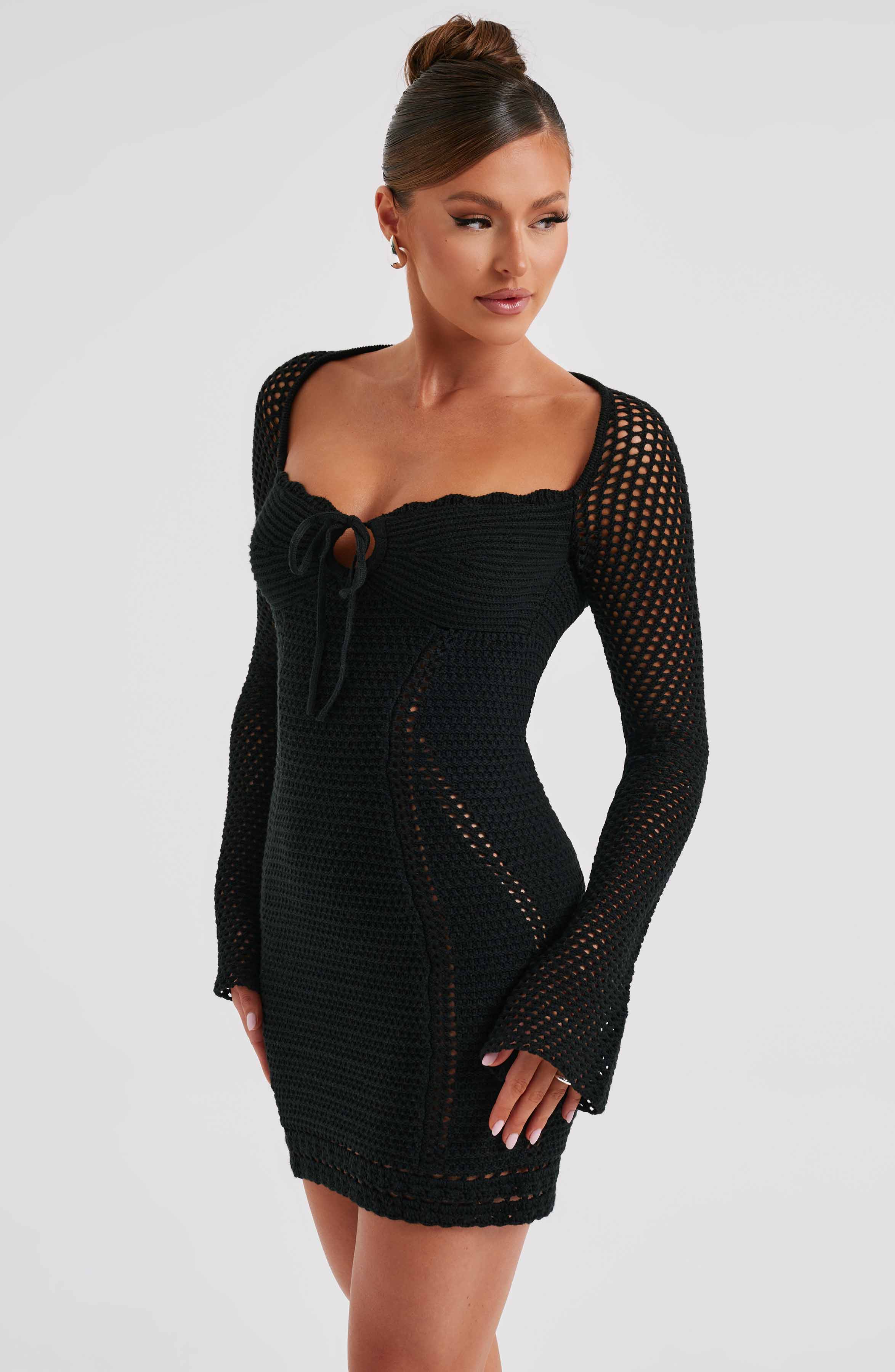 minilena Dezi Mini Dress Black
