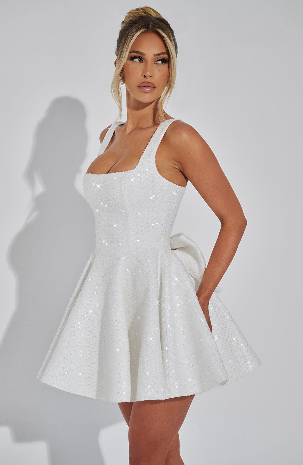 minilena Dorothy Mini Dress Ivory