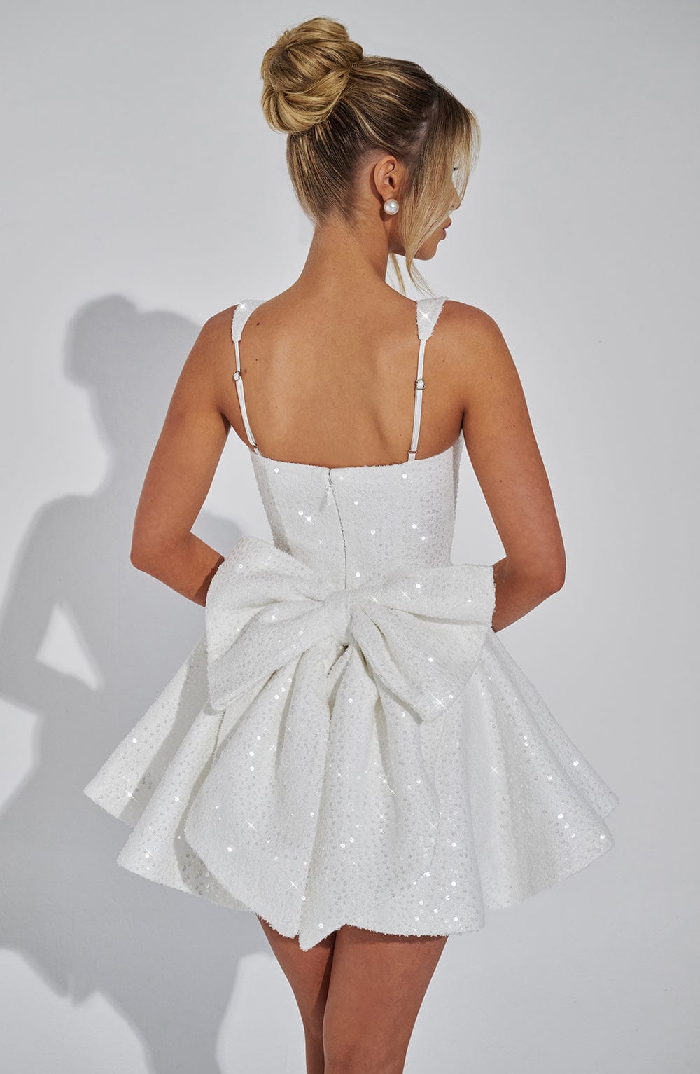minilena Dorothy Mini Dress Ivory