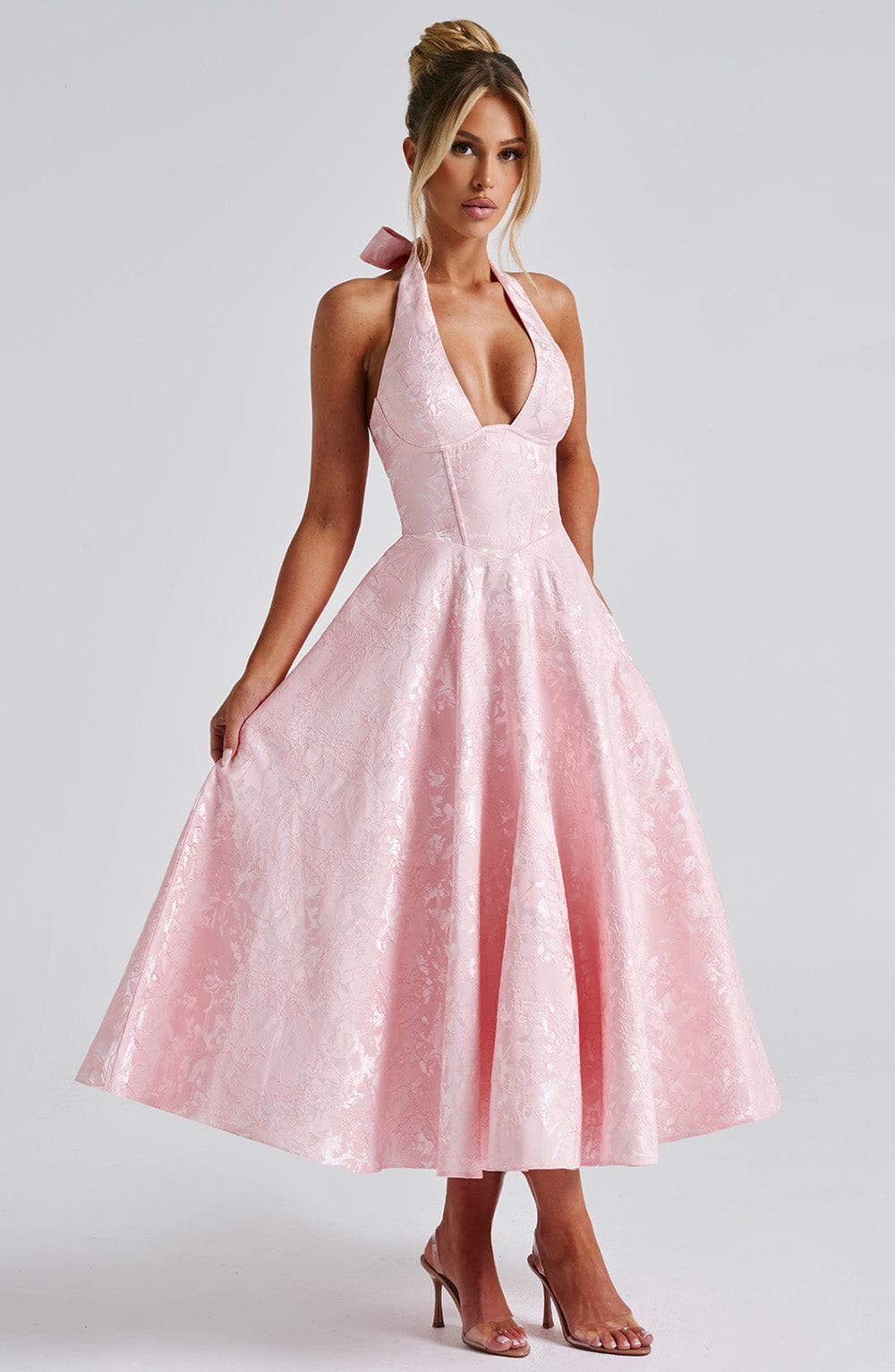minilena Effie Midi Dress Blush