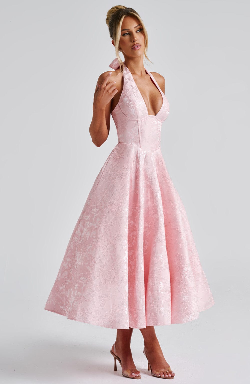 minilena Effie Midi Dress Blush