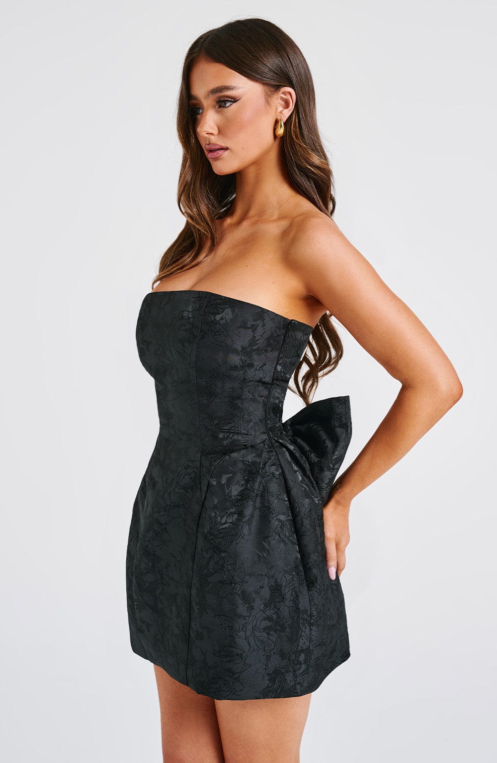 minilena Elenora Mini Dress Black