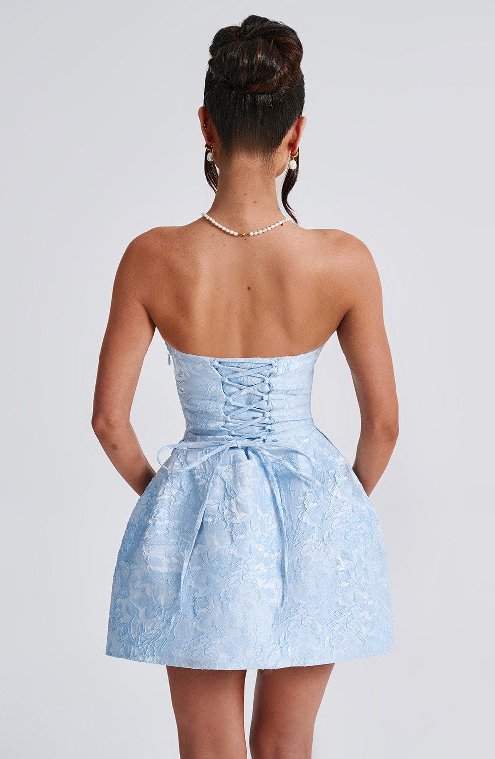 minilena Elenora Mini Dress Blue