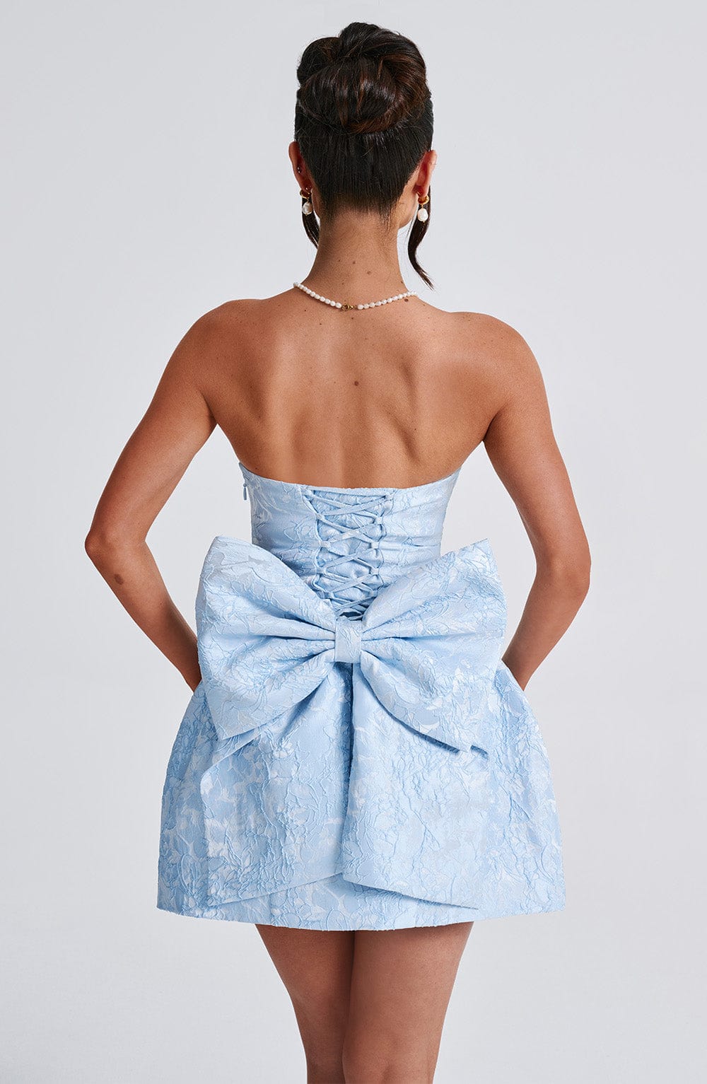 minilena Elenora Mini Dress Blue