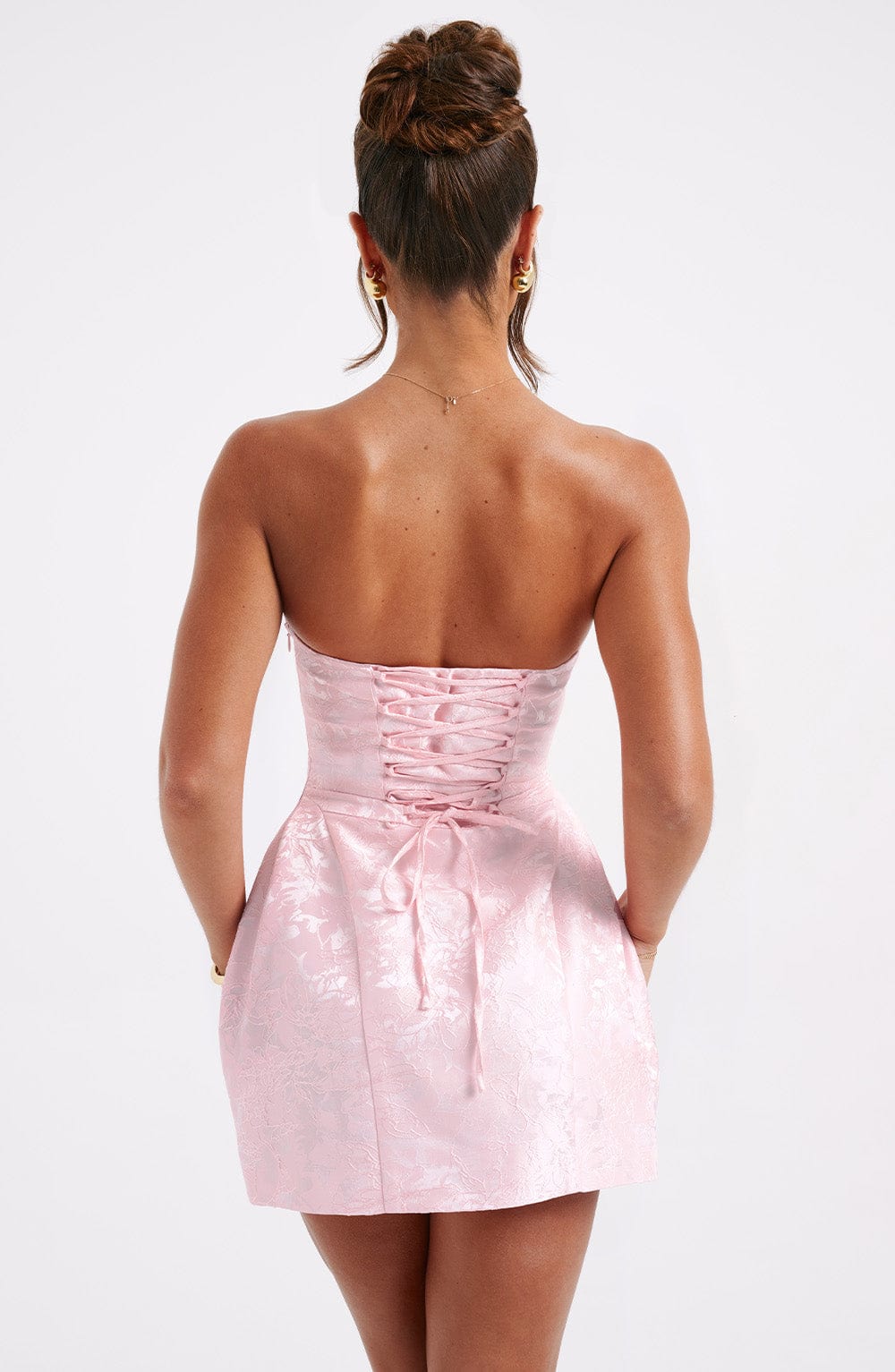 minilena Elenora Mini Dress Blush