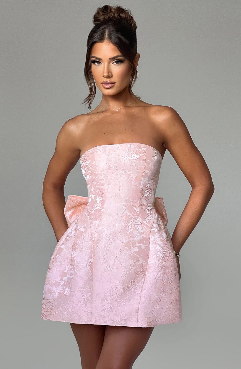 minilena Elenora Mini Dress Blush