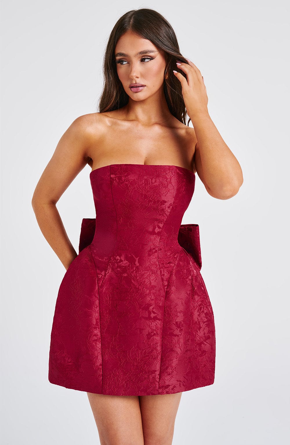 minilena Elenora Mini Dress Red