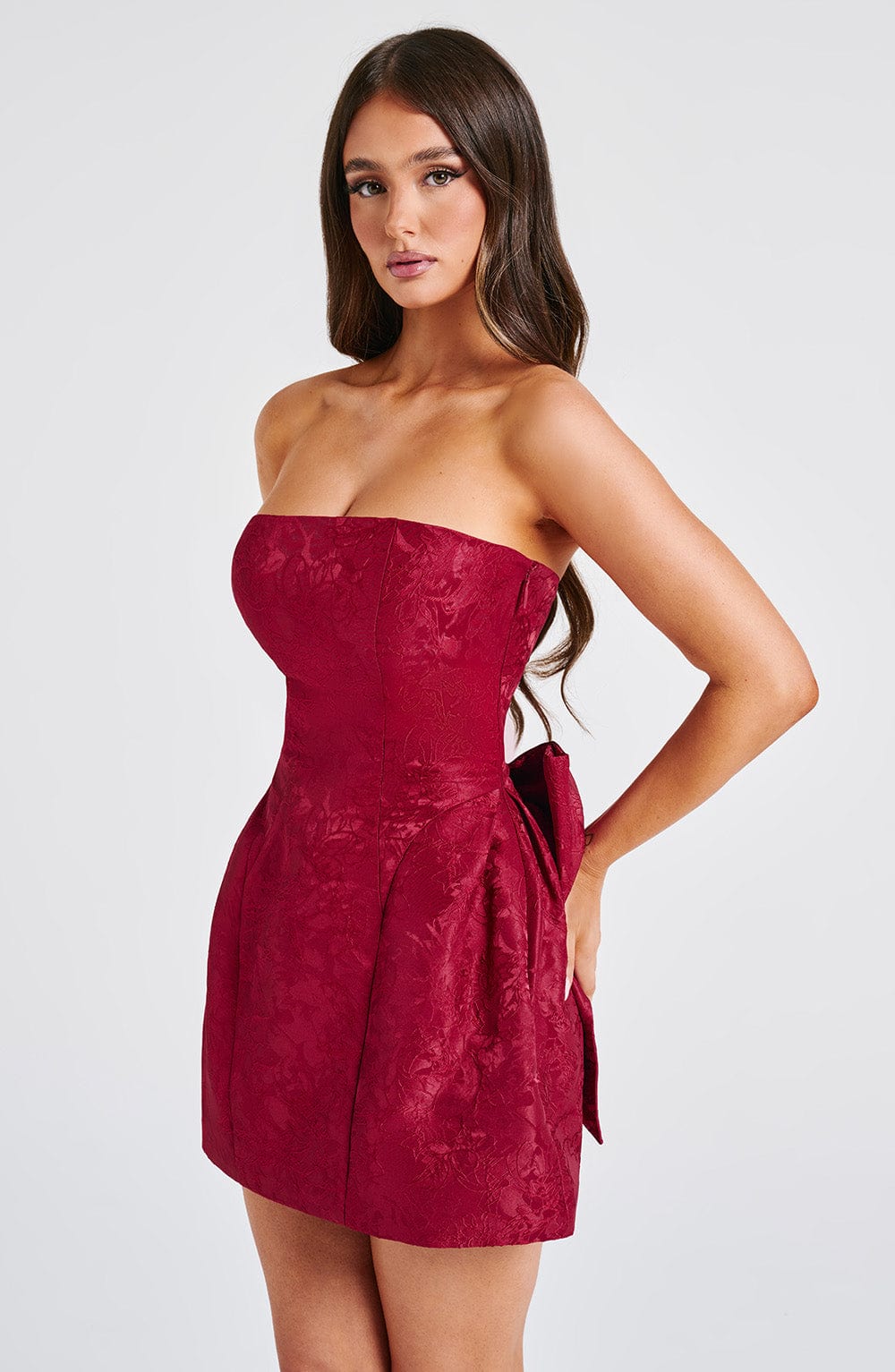 minilena Elenora Mini Dress Red