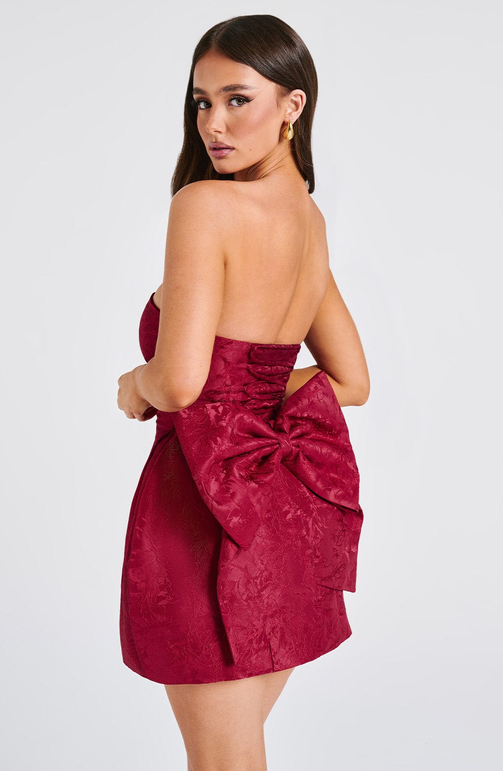 minilena Elenora Mini Dress Red