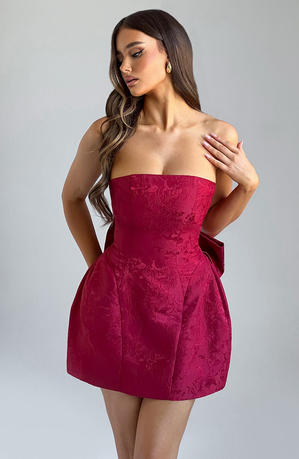 minilena Elenora Mini Dress Red