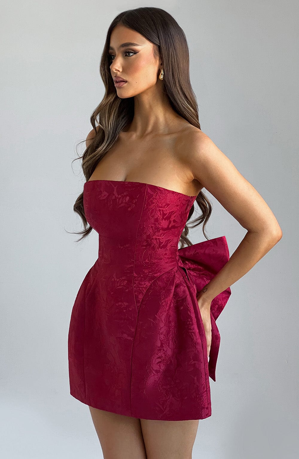 minilena Elenora Mini Dress Red