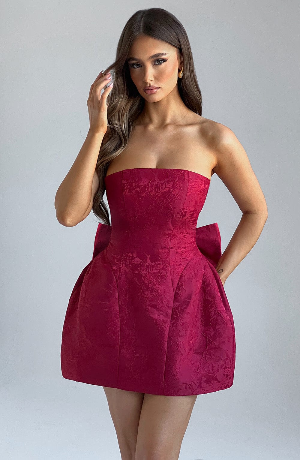 minilena Elenora Mini Dress Red