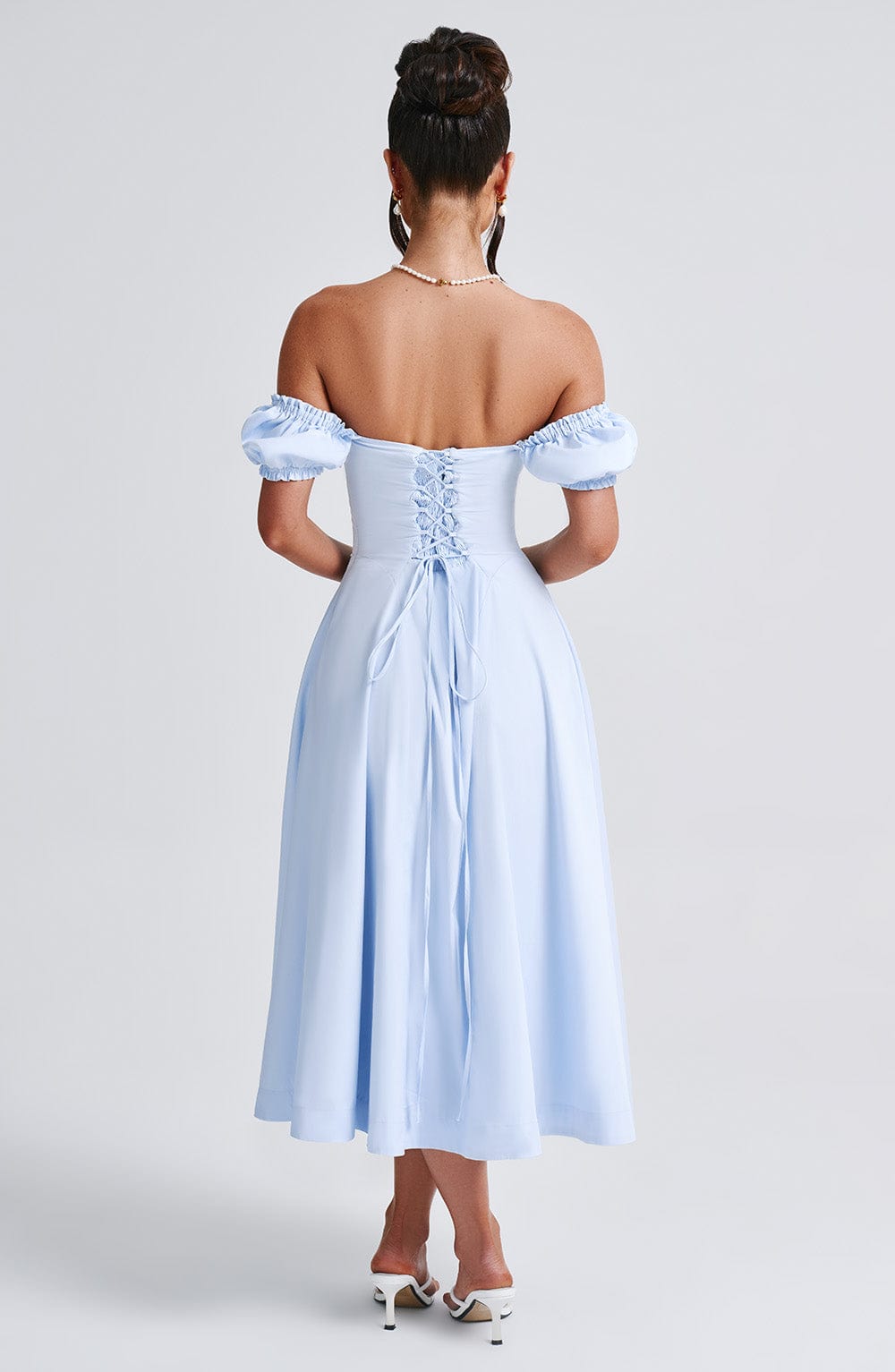 minilena Elora Midi Dress Blue