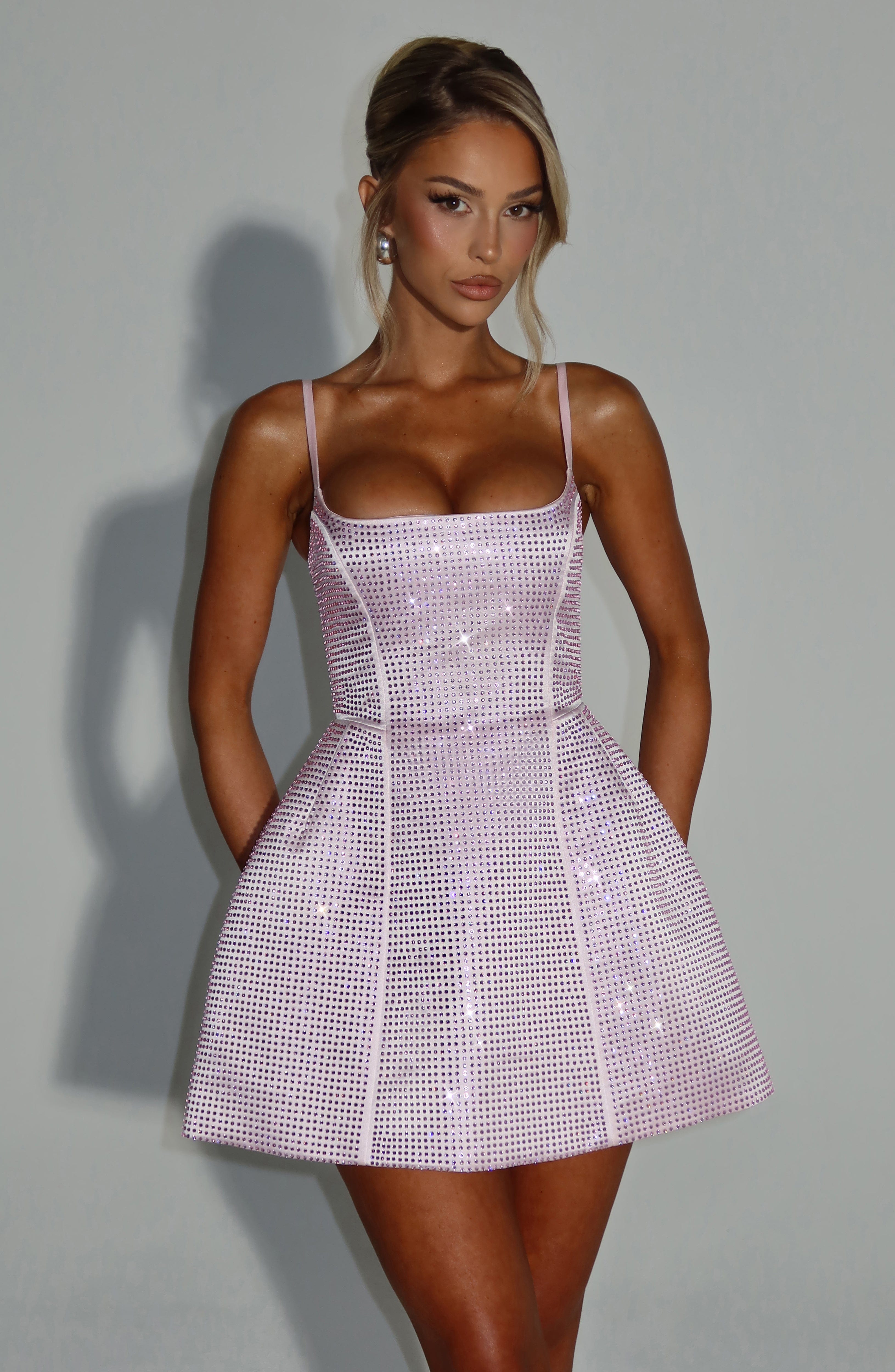 minilena Emma Mini Dress Blush