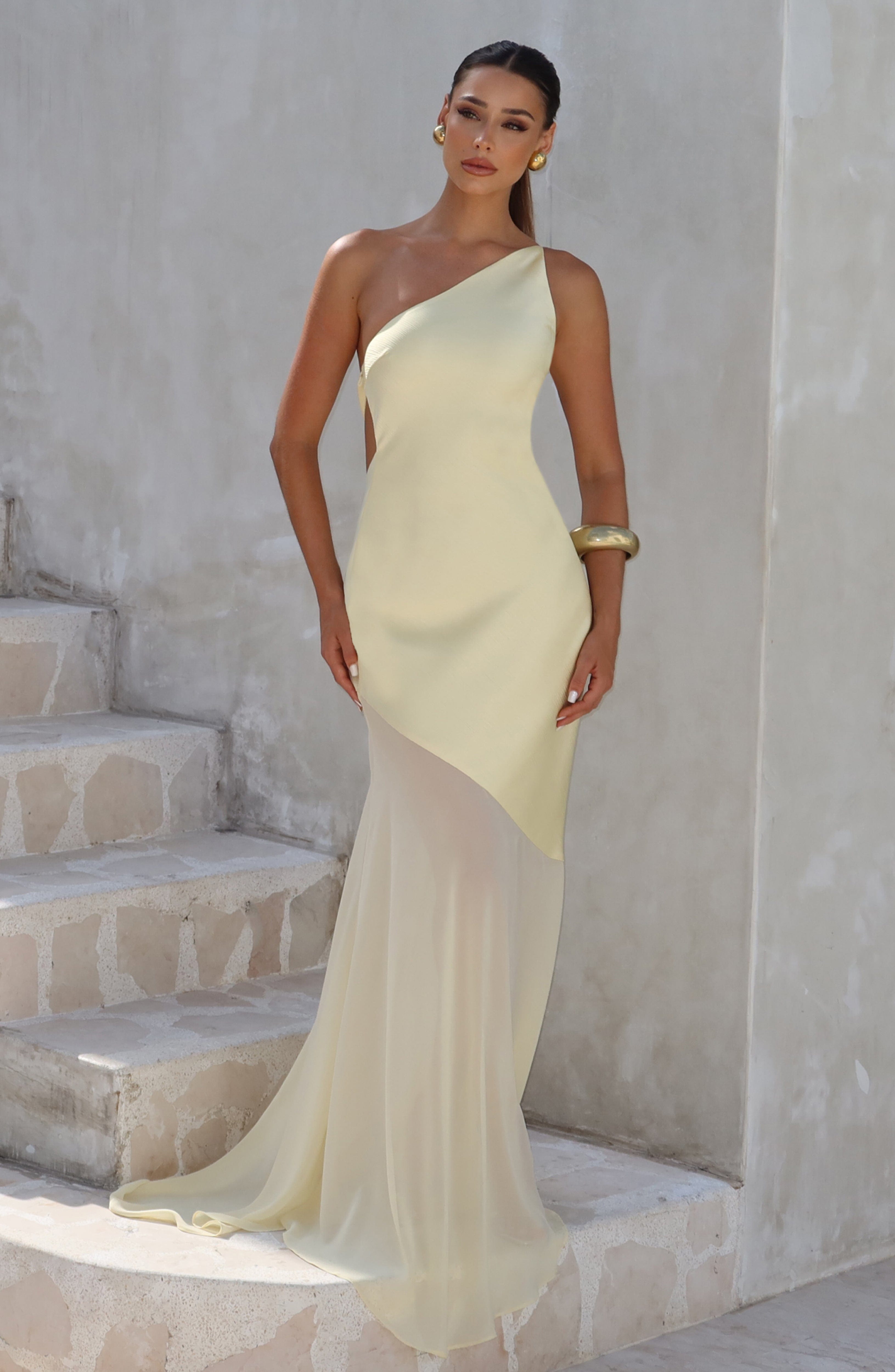 minilena Fable Gown Lemon