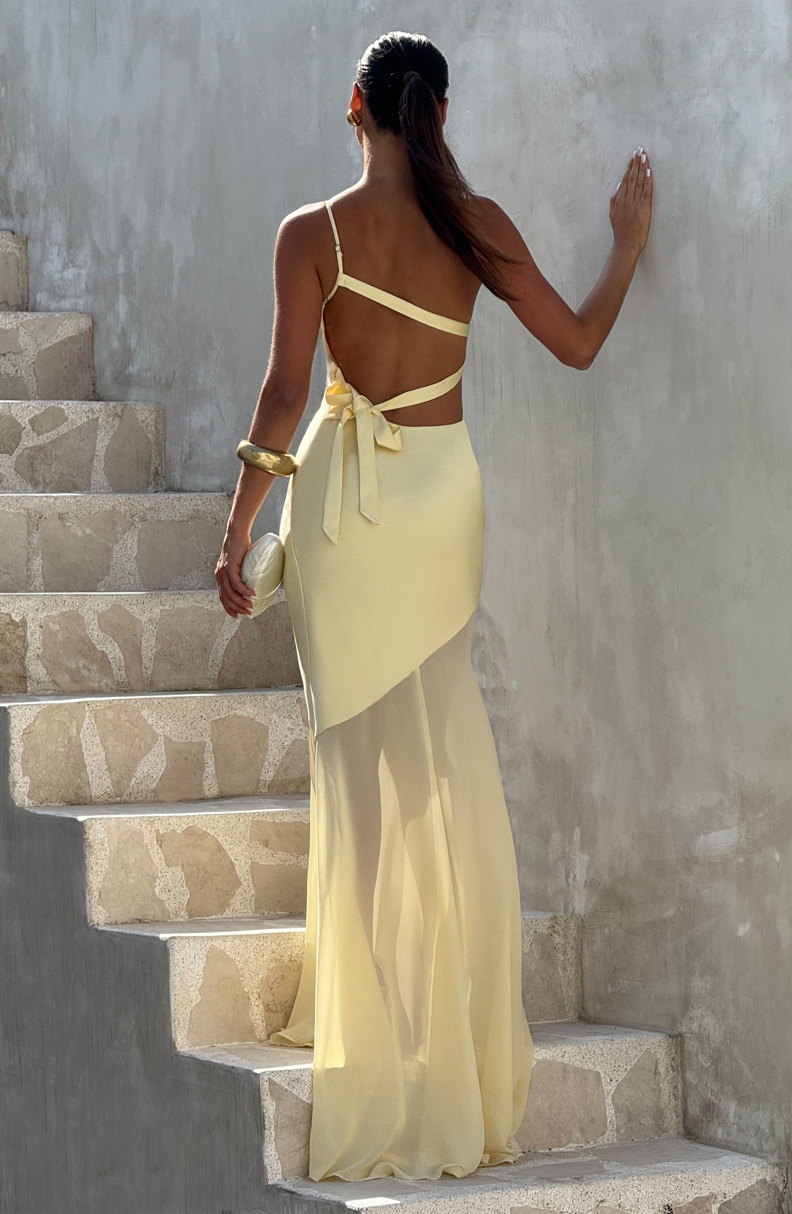 minilena Fable Gown Lemon