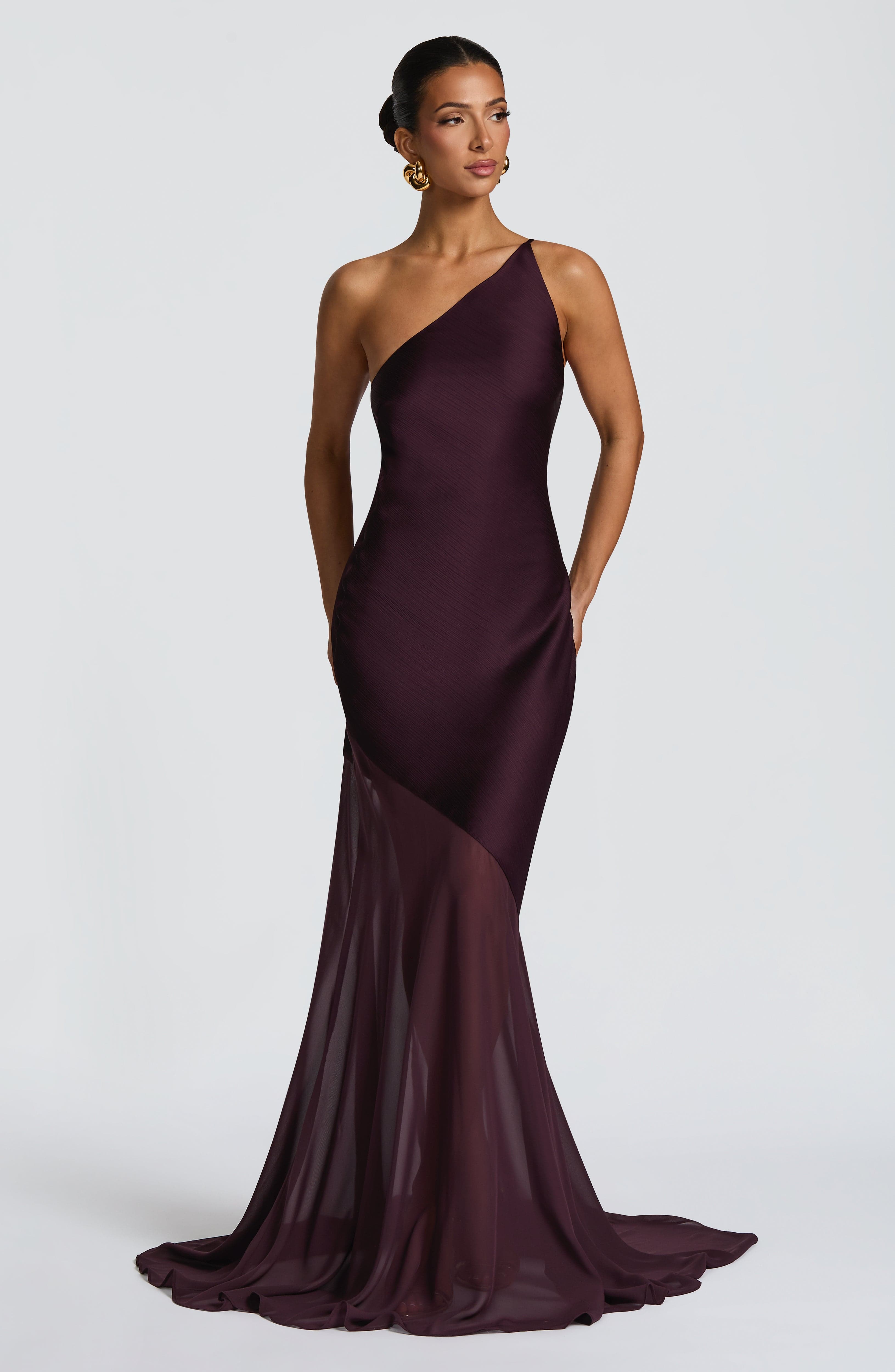 minilena Fable Gown Plum