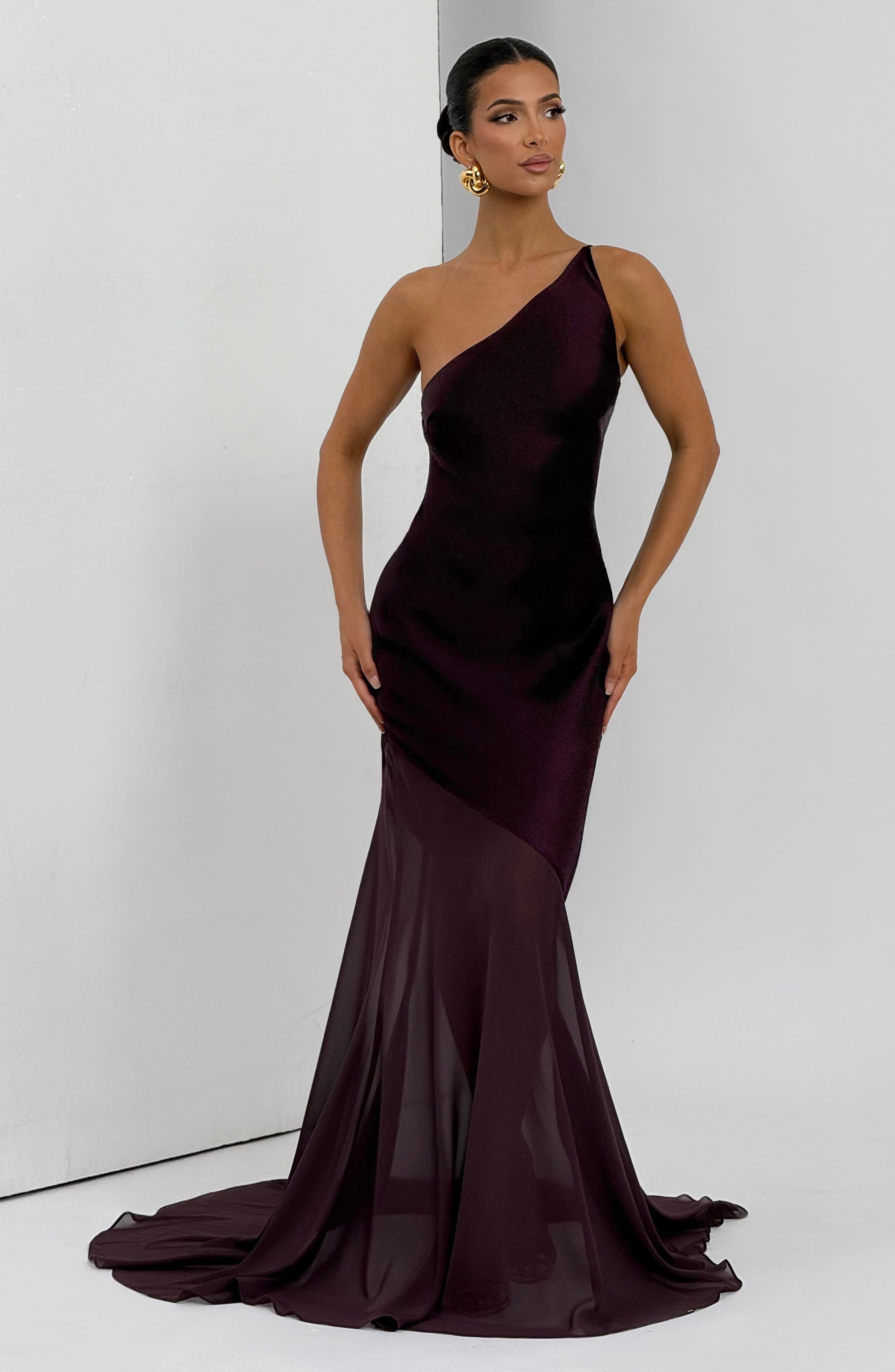 minilena Fable Gown Plum