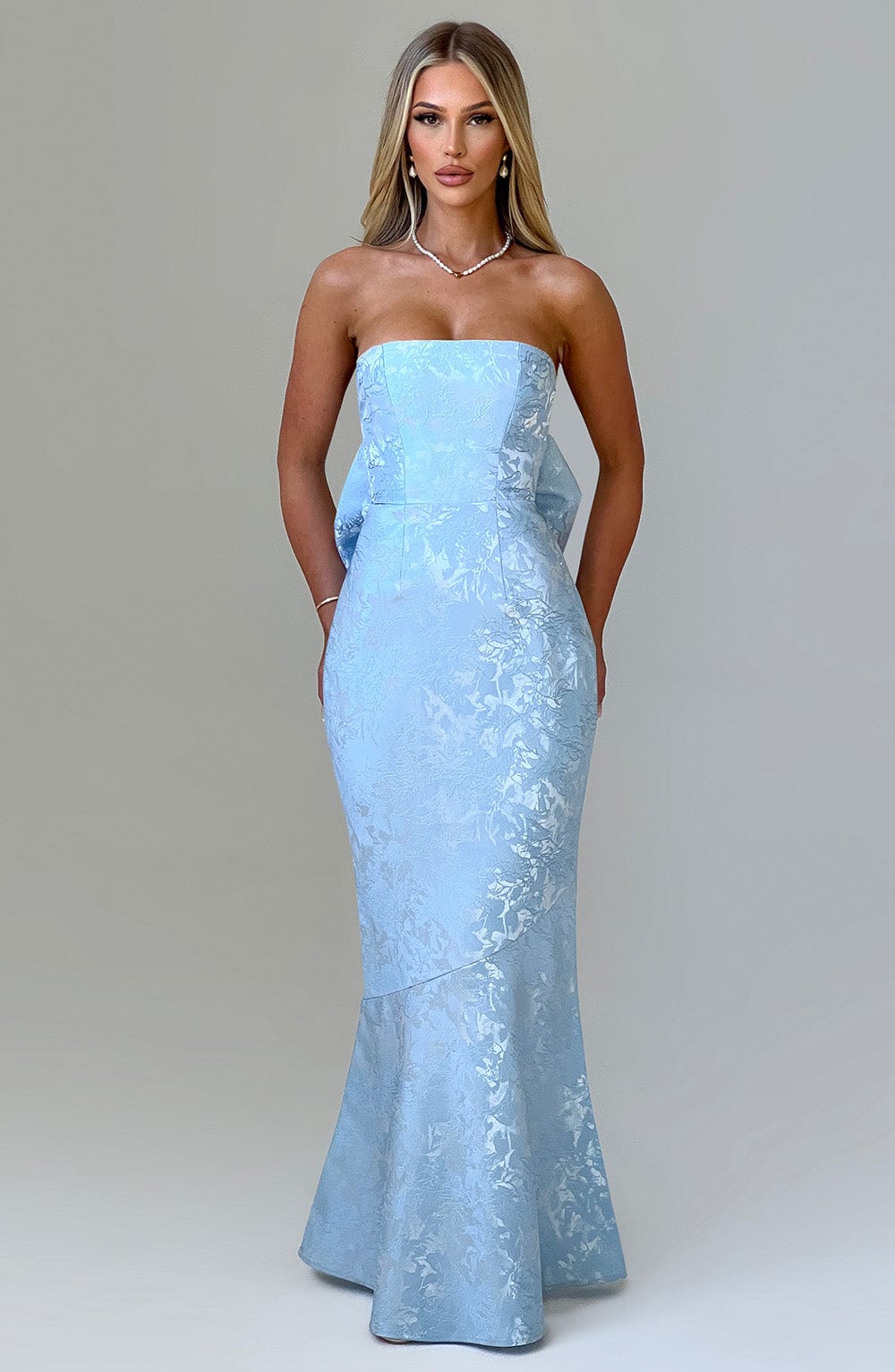 minilena Felicity Maxi Dress Blue